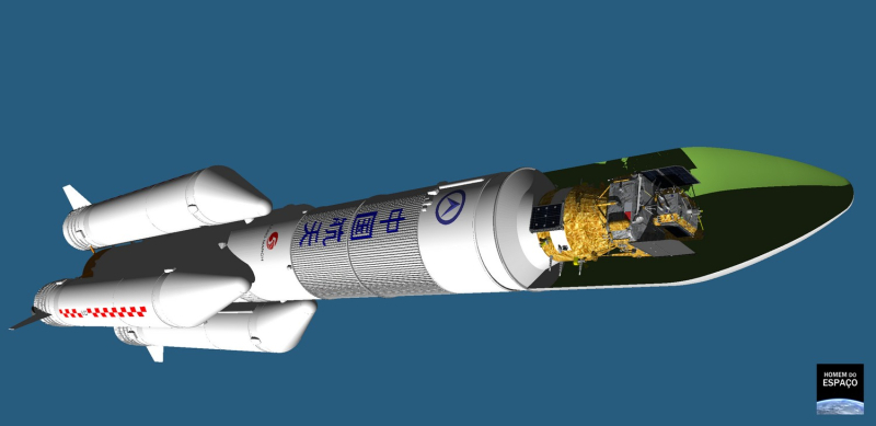 Седьмая «Богиня Луны» с шестым номером - Луна, Космические исследования, Космонавтика, Запуск ракеты, Китай, Длиннопост