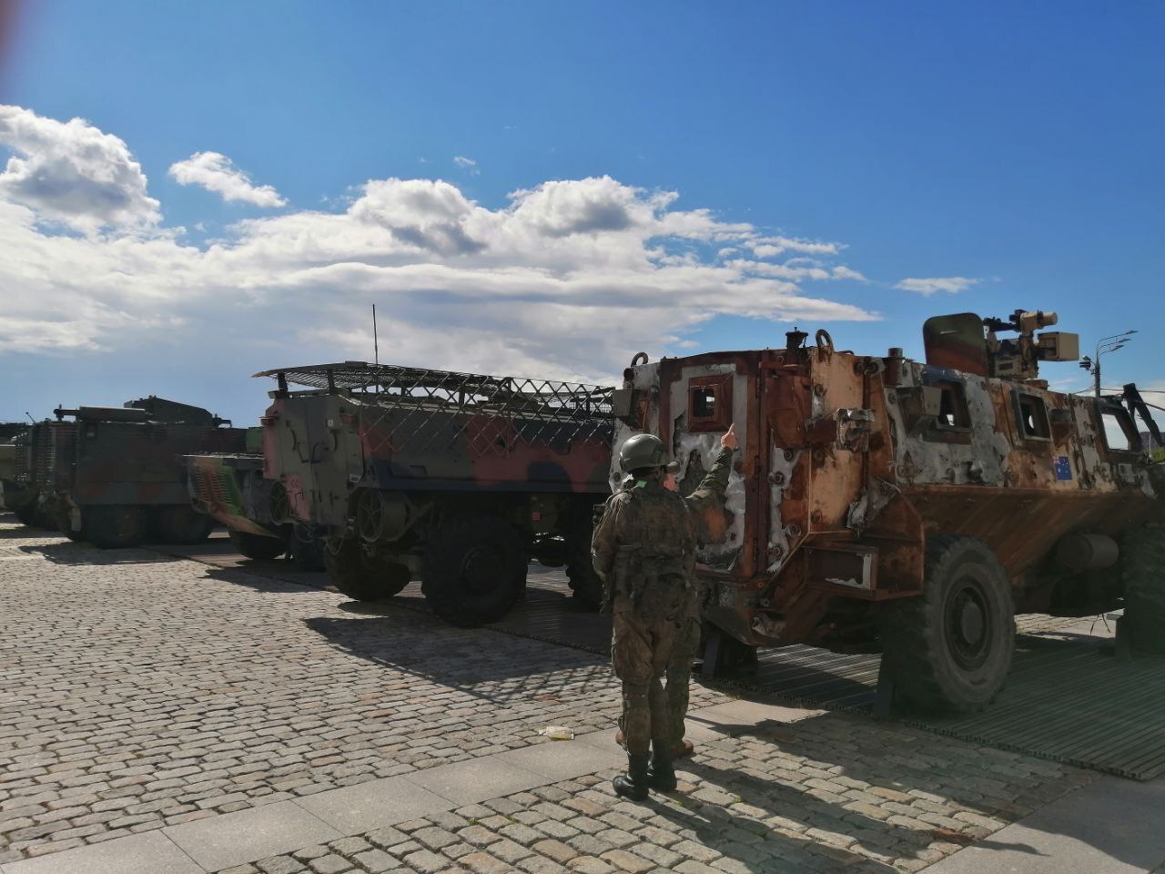 Stories from Master095. Moscow. Poklonnaya Mountain. Victory Park. Exhibition - My, Exhibition, Military equipment, Special operation, Longpost, The photo