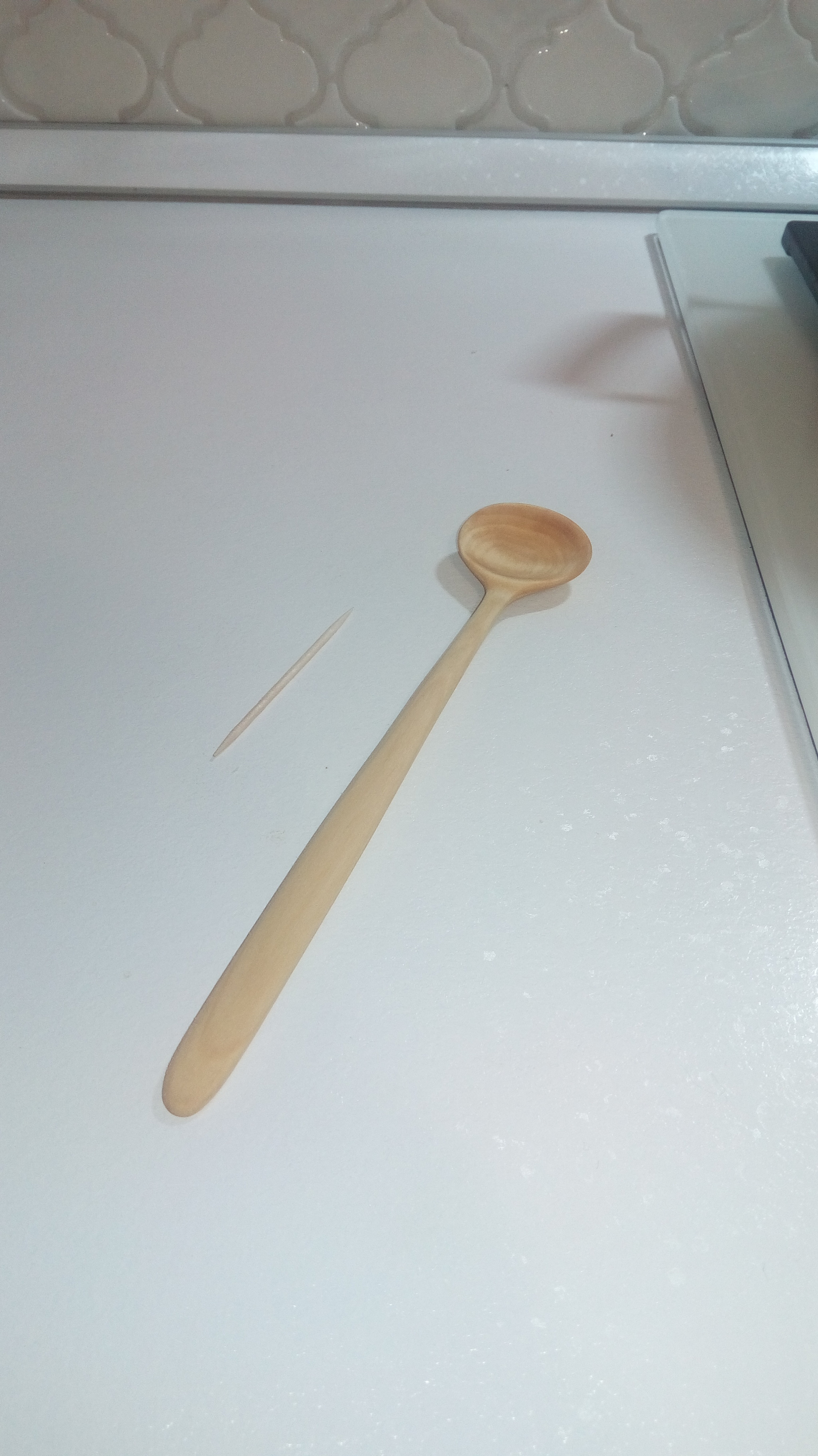 Carving a teaspoon from wood - My, A spoon, Wood carving, Tree, Teaspoon, Cutting out, Crafts, Hobby, Longpost