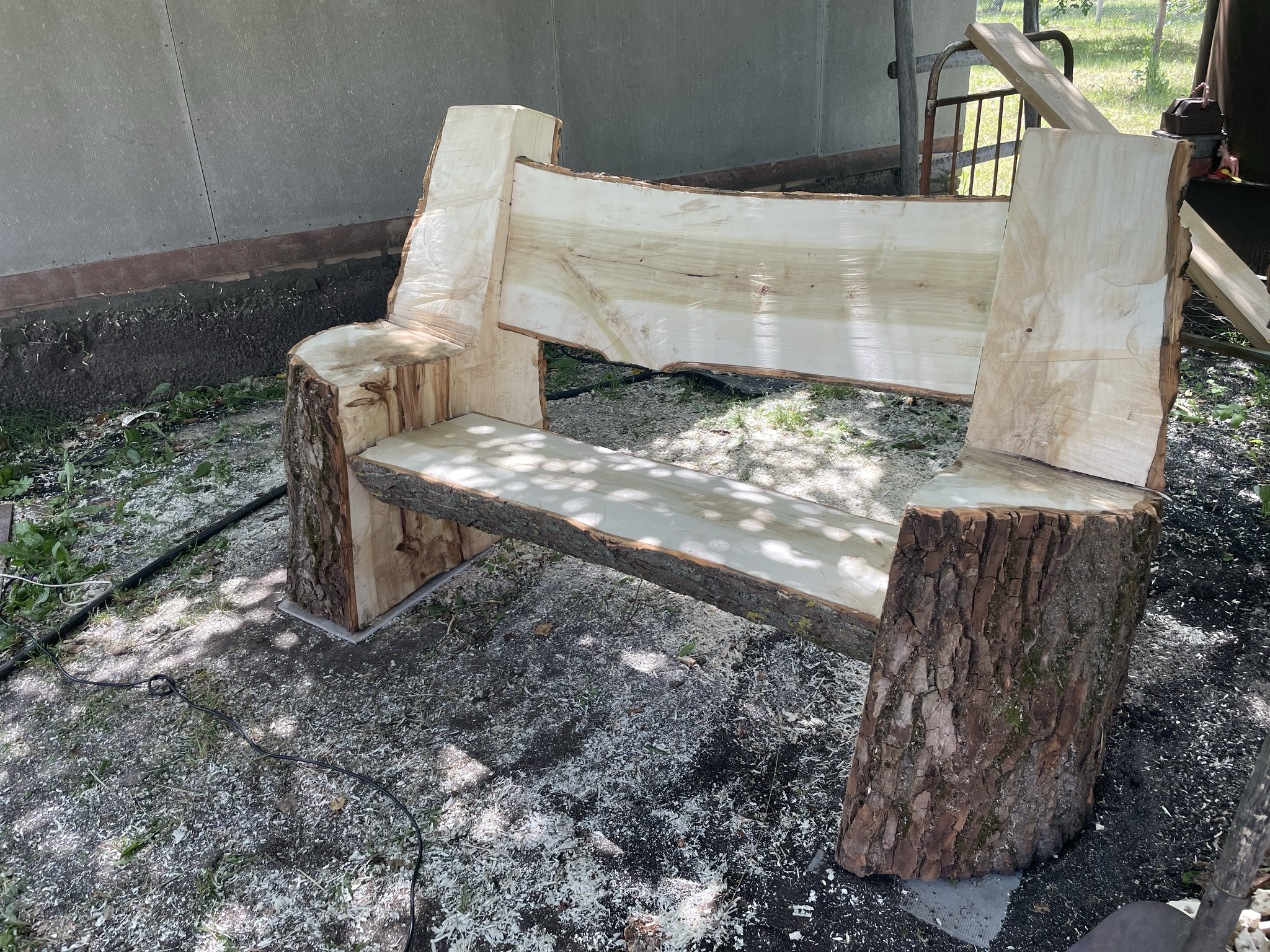 Sawing down a garden bench - My, Garden furniture, Wood products, Woodworking, With your own hands, Longpost, Needlework with process