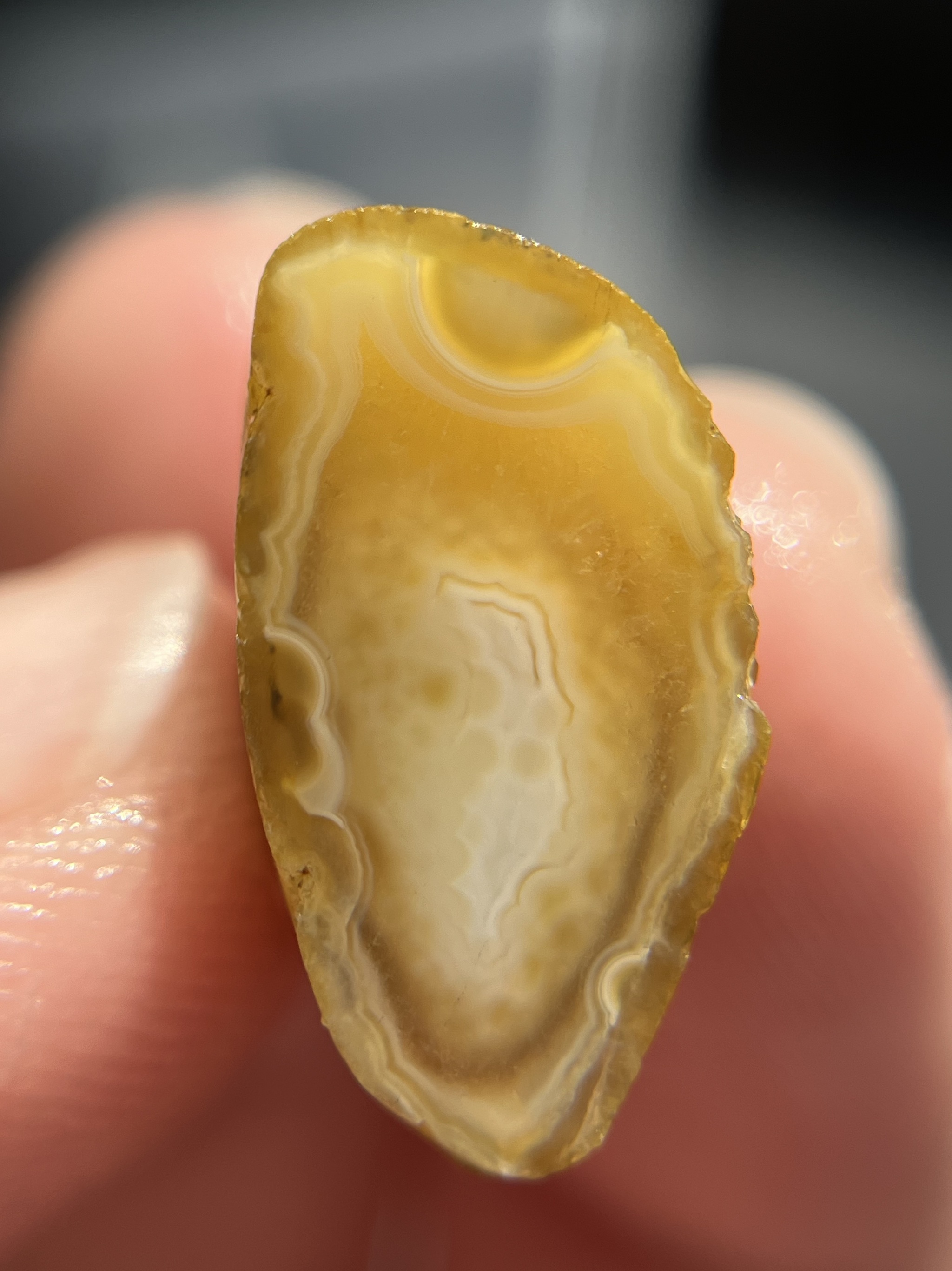 Opening the “lemon seed” inside the agate - My, Agate, Hobby, Longpost