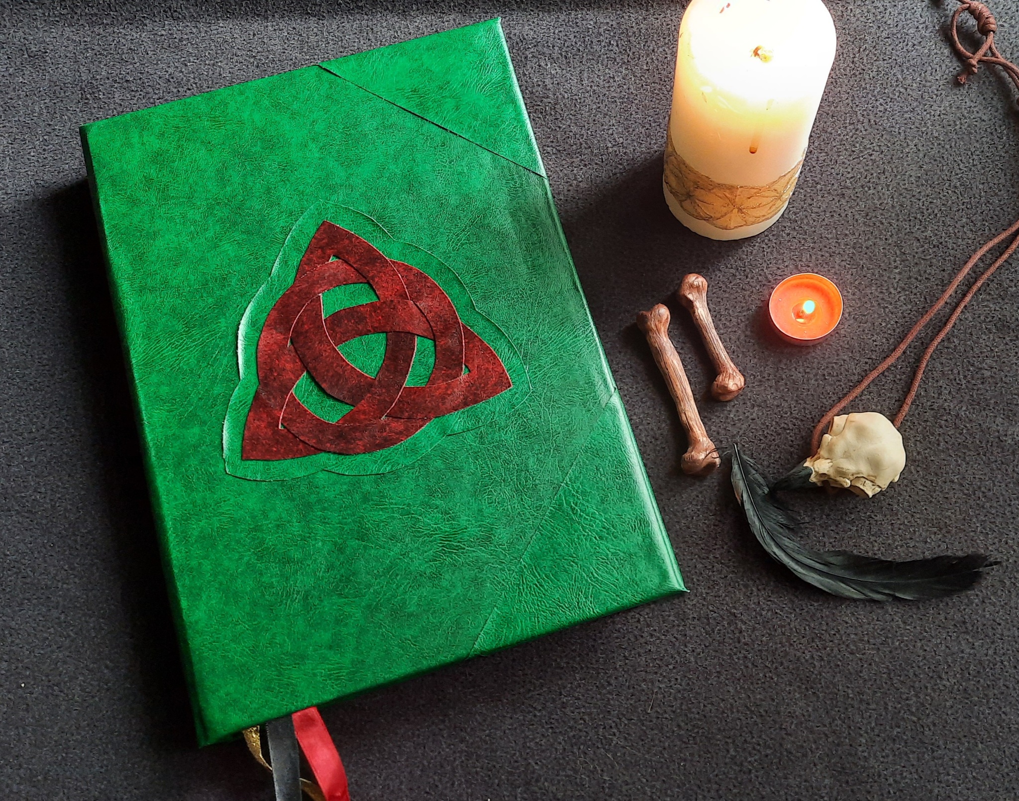 Book of Mysteries - My, Charmed, Books, Notebook, Needlework without process, Handmade, Book of sacraments, Witches, Grimoire, Video, Youtube