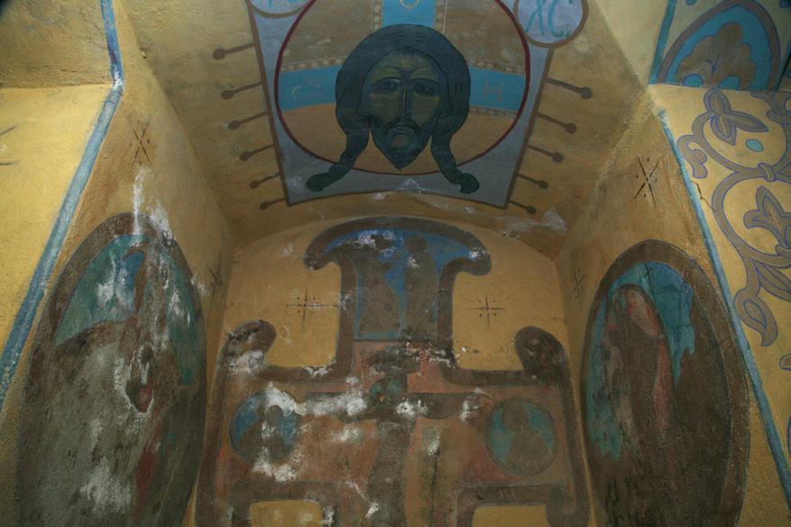 Unique frescoes by Pavel Korin, which are not even allowed to be photographed: where and how you can see them - Museum, Cryptocurrency, sights, Monument, Architecture, Local history, Painting, Temple, Video, Youtube, Longpost