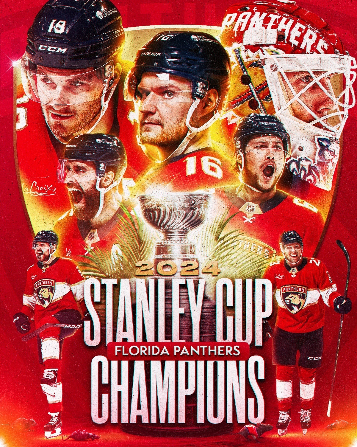 Florida Panthers Stanley Cup winner - Hockey, Stanley Cup, Florida, Nhl, Sergey Bobrovsky, Play-off