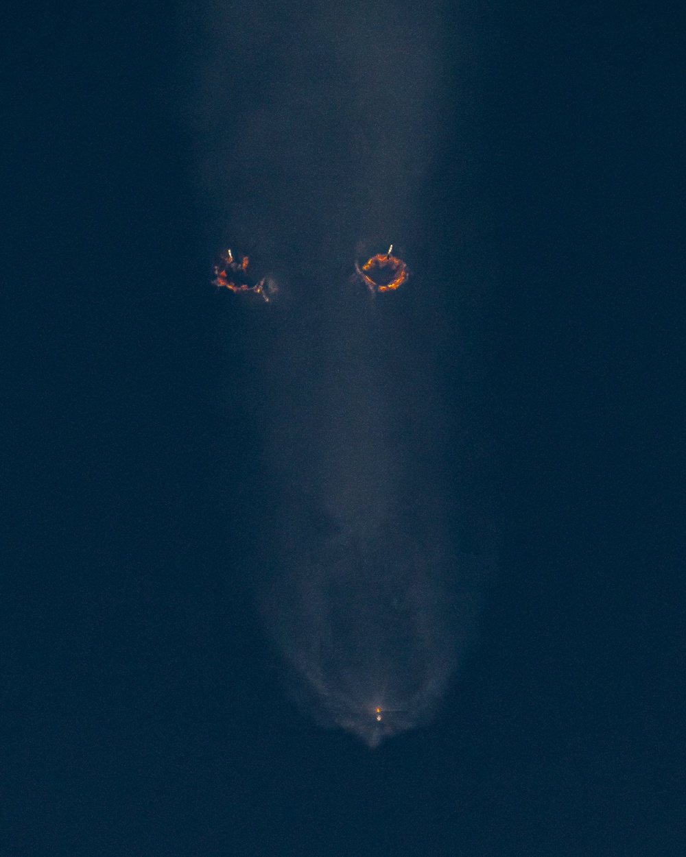 Beautiful footage of the tenth Falcon Heavy mission - Cosmonautics, Rocket launch, Spacex, Falcon heavy, Rocket, Satellites, Video, Youtube, Video VK, Longpost