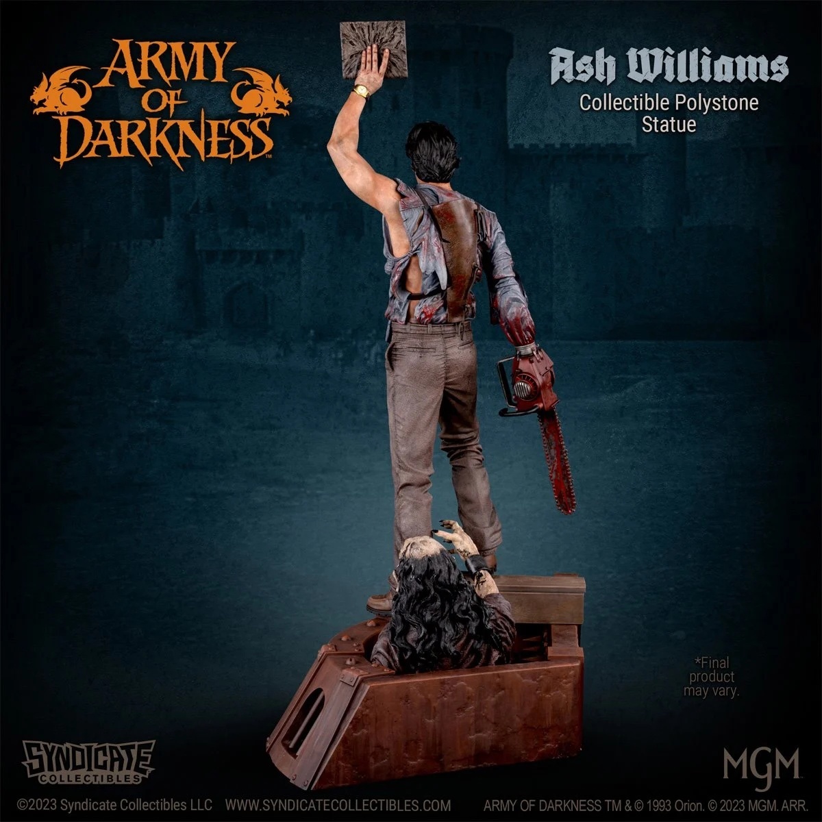 Ash from Syndicate Collectibles in 1/10 scale - Ash Williams, Evil Dead, Dark army, Figurines, Statuette, Diorama, Longpost