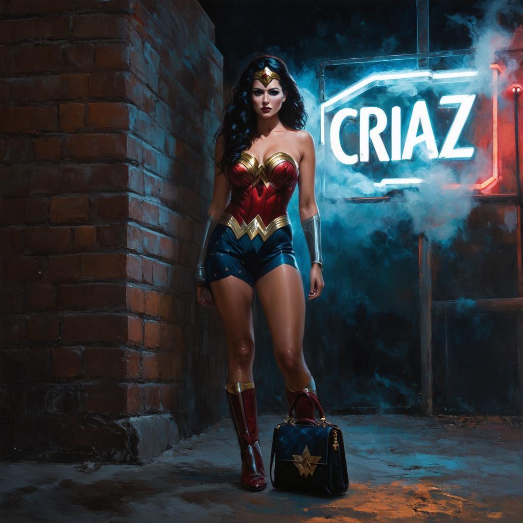 Somewhere in an alternate universe - My, Cleaning, Chistoman, Pure Man's League, Humor, Sarcasm, Irony, Garbage, Wonder Woman, Oddities, Strange humor, Superheroes, Purity, Cleaning woman, alternative history, Alternate universe, Parody, Girls, Unusual, Game, Shortest story, Longpost