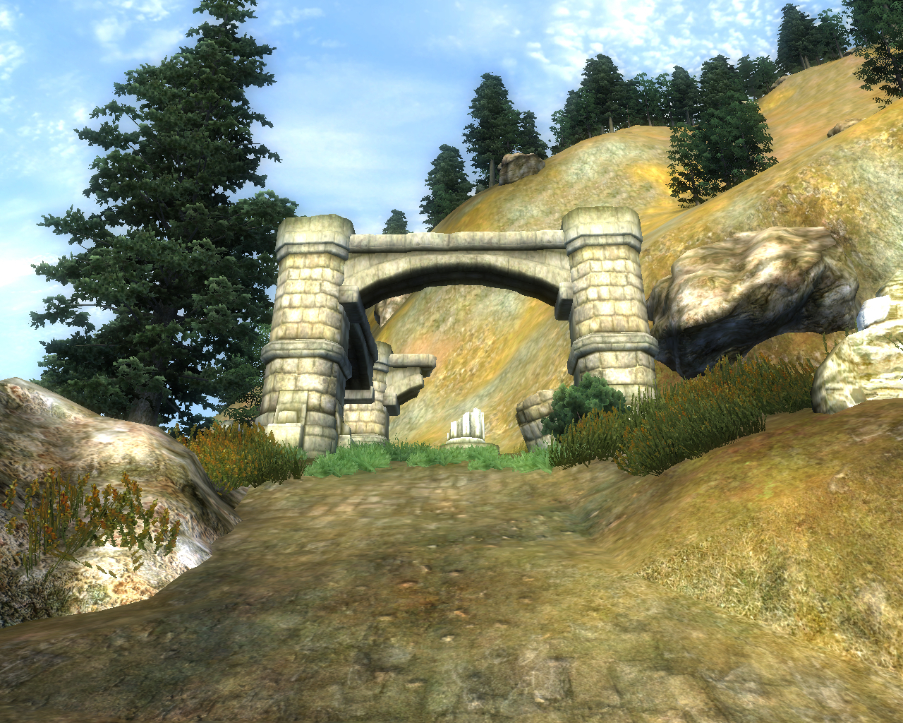 cloud top - My, Bethesda, The elder scrolls, The Elder Scrolls IV: Oblivion, Tamriel, RPG, Cyrodile, Ruins, Fort, Nostalgia, Screenshot, Longpost