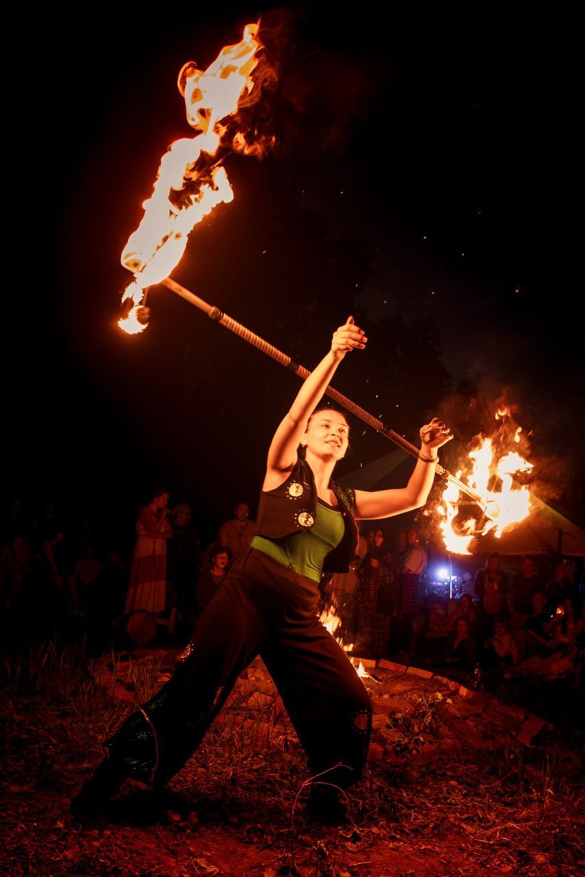 Fire jam at the Native People festival - My, Fire, Show, Longpost