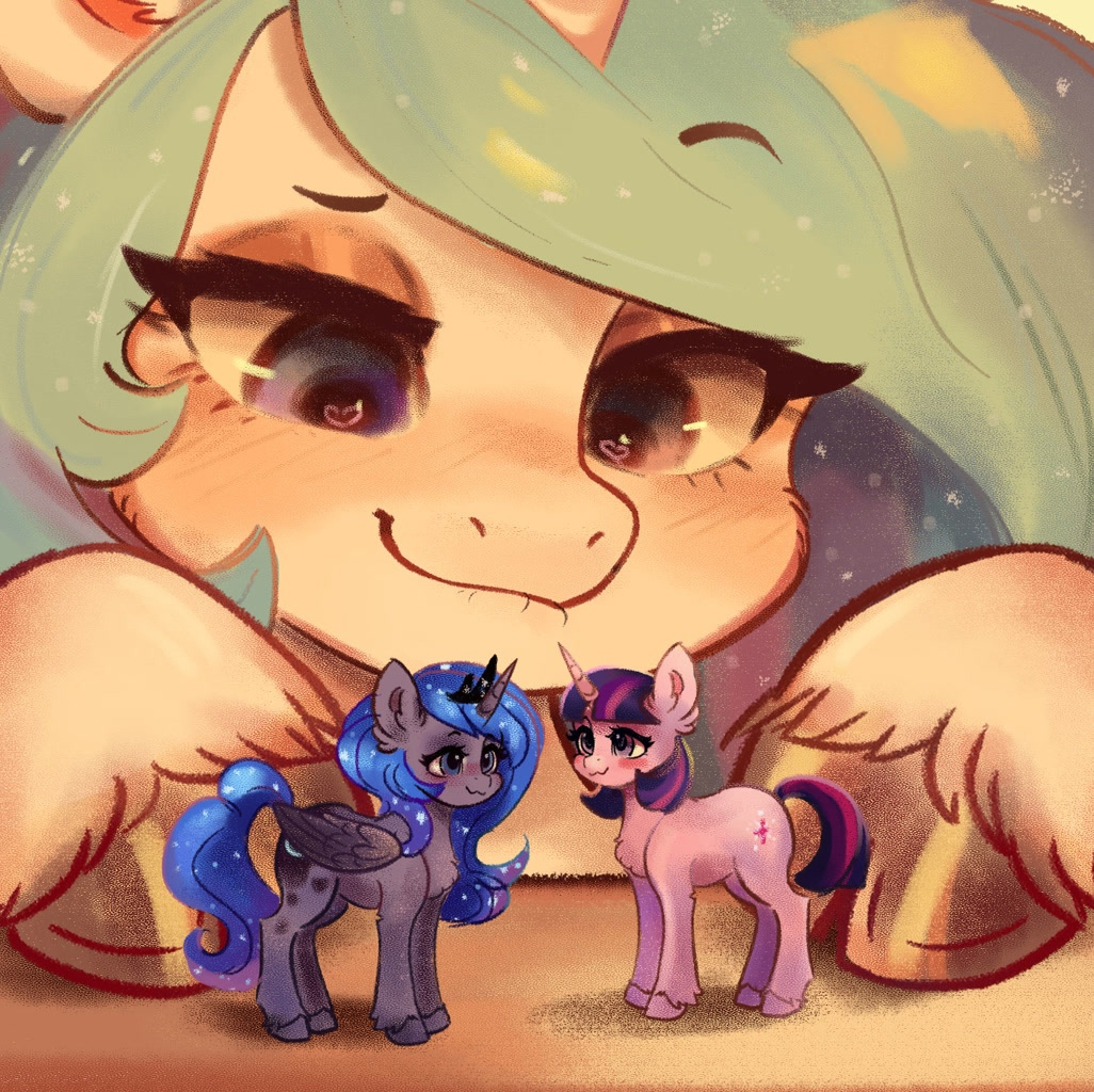 Make friends - My little pony, Princess celestia, Princess luna, Twilight sparkle