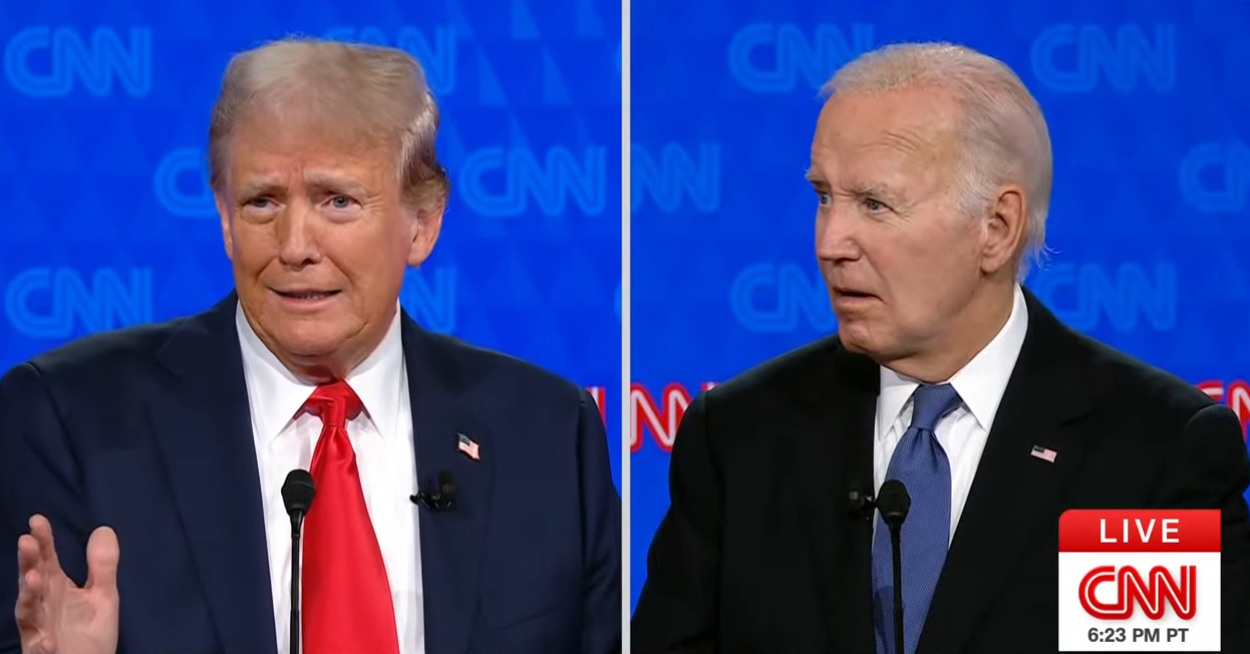 Briefly about the debate - Donald Trump, Joe Biden, Debate, USA, Politics