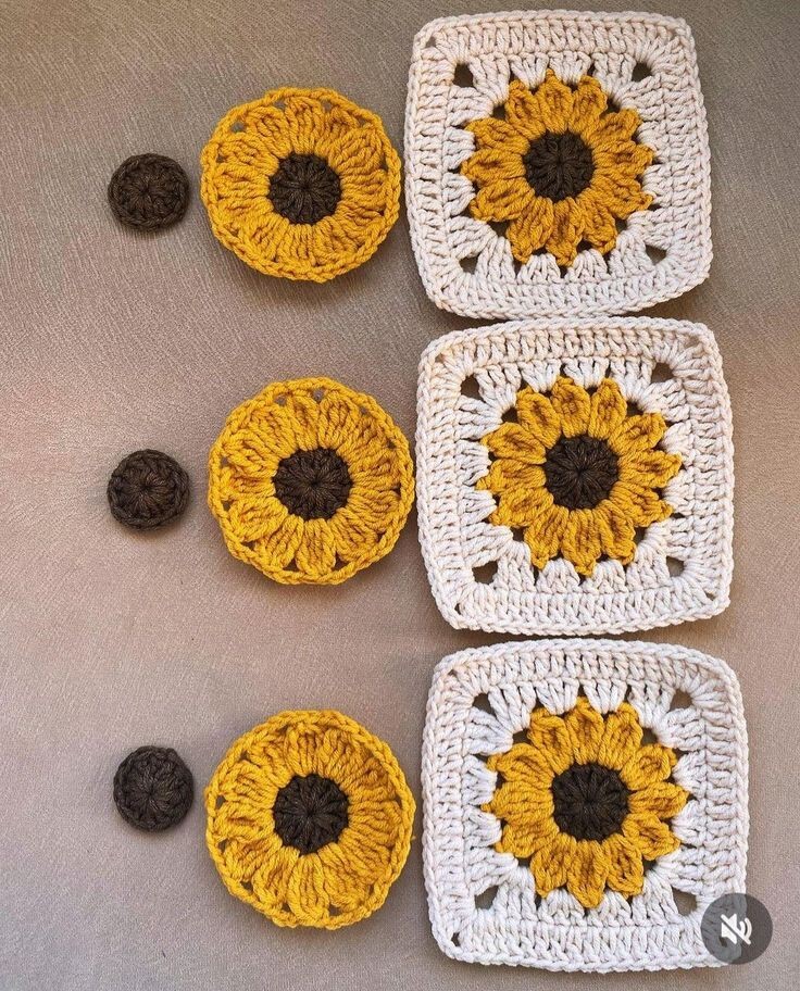 Interesting product ideas based on sunflower motifs - Cloth, Style, Fashion, Idea, Knitting, Scheme, With your own hands, Crochet, Sunflower, Master Class, Longpost, Needlework without process