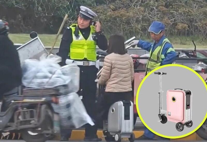 Drivers of electric suitcases began to be detained in Japan - Japan, Electro, CHEMODANOVKA, Text