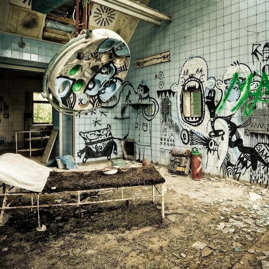 Abandoned hospital, Germany - Abandoned, Travels, Hospital, Germany