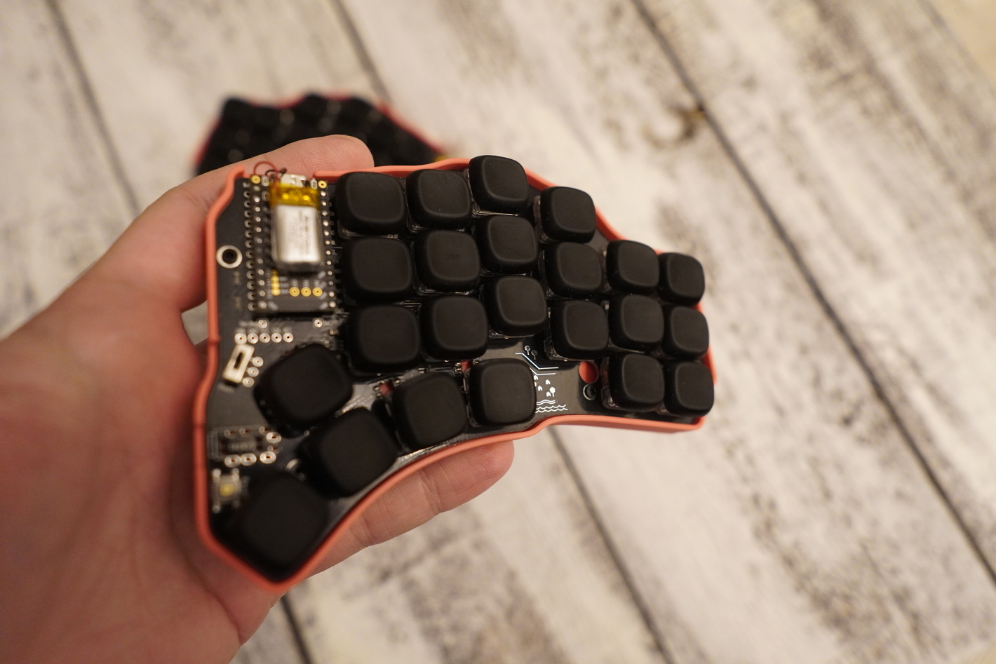 Split keyboard - My, Accessories, Hobby, Keyboard, Workshop, With your own hands, Split keyboard