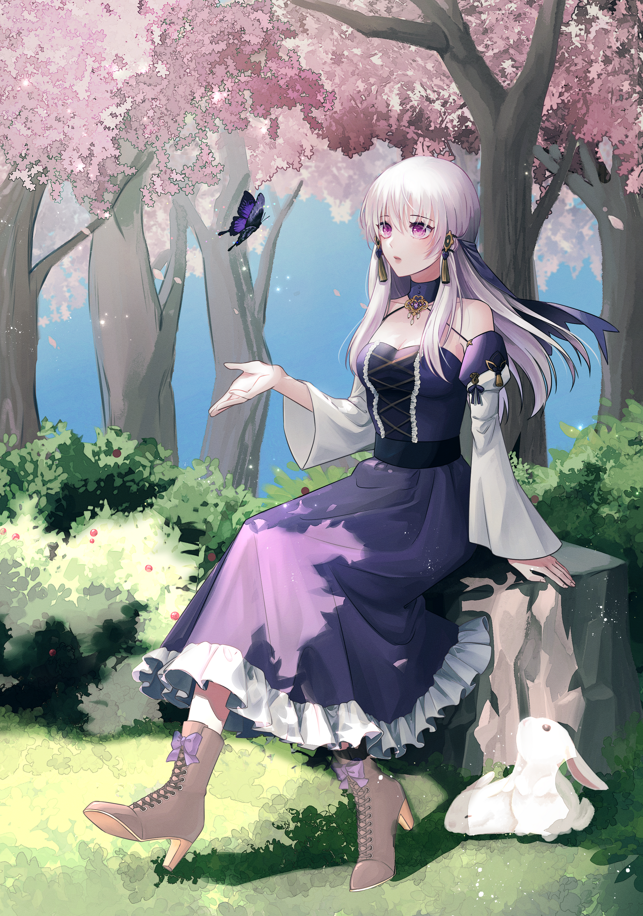 Лиси - Fire Emblem, Anime Art, Аниме, Pixiv, Lysithea, Красные глаза