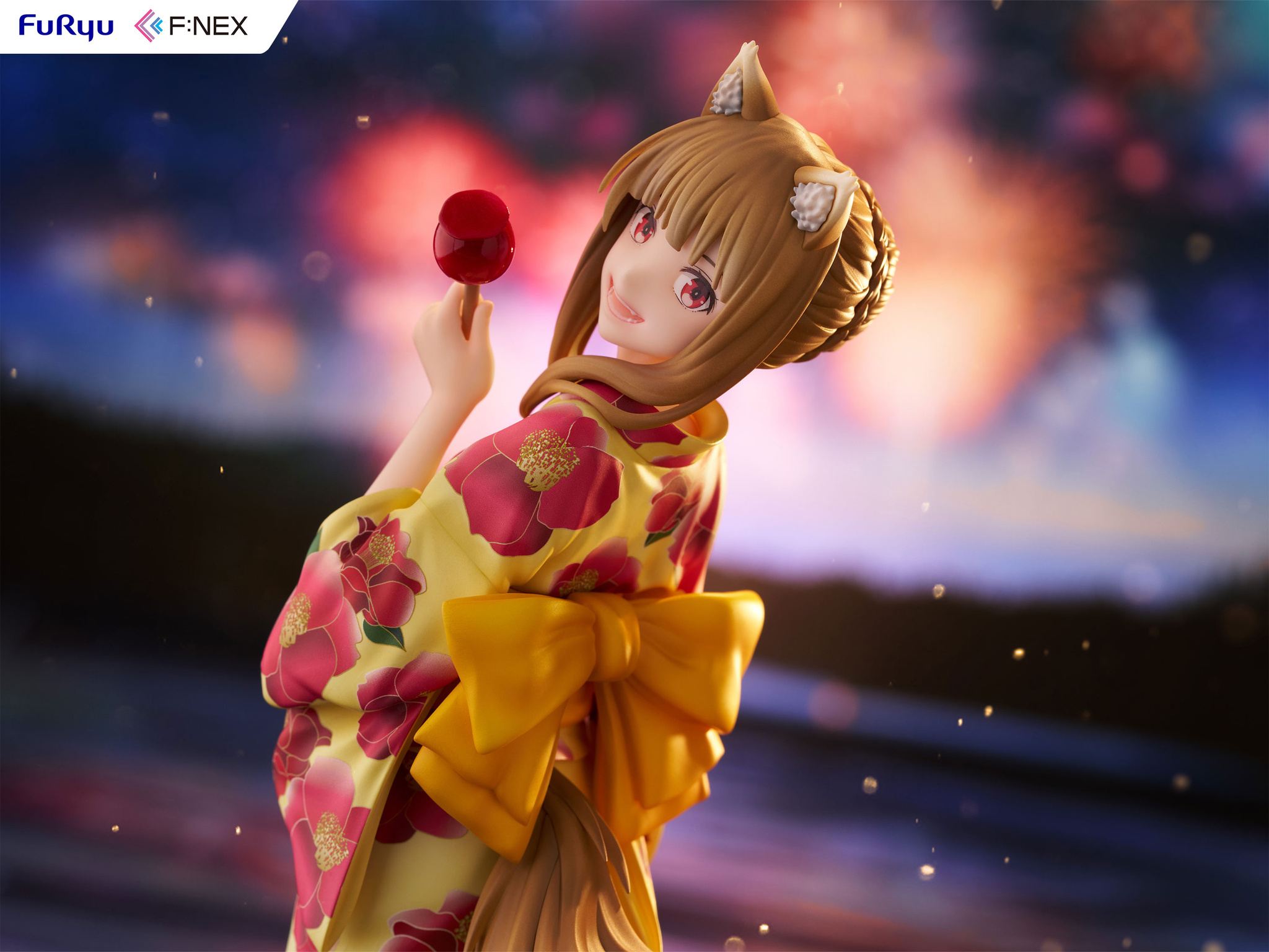 Goddess - Anime, Figurines, Yukata, Animal ears, Holo, Spice and wolf, Longpost