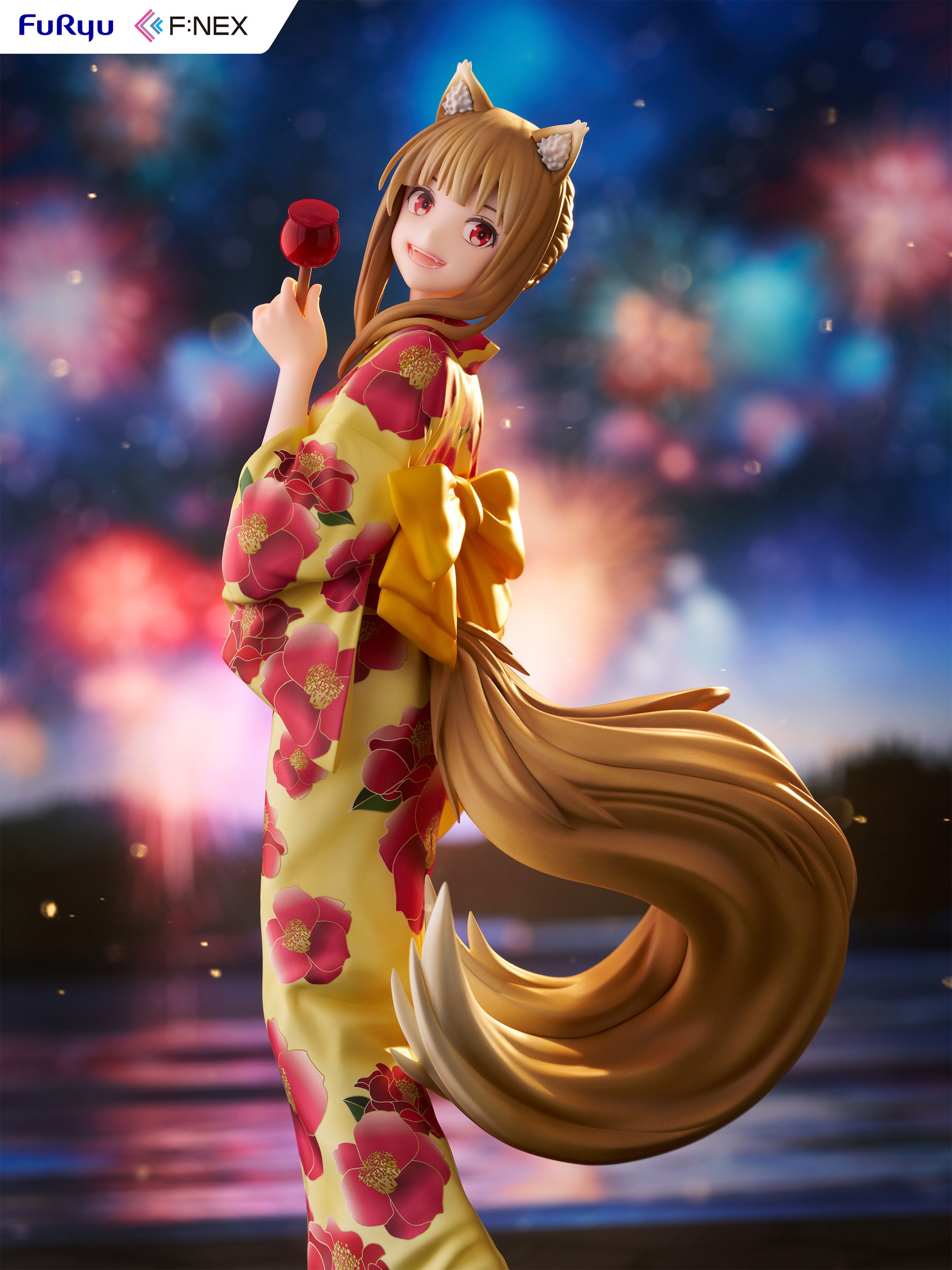 Goddess - Anime, Figurines, Yukata, Animal ears, Holo, Spice and wolf, Longpost