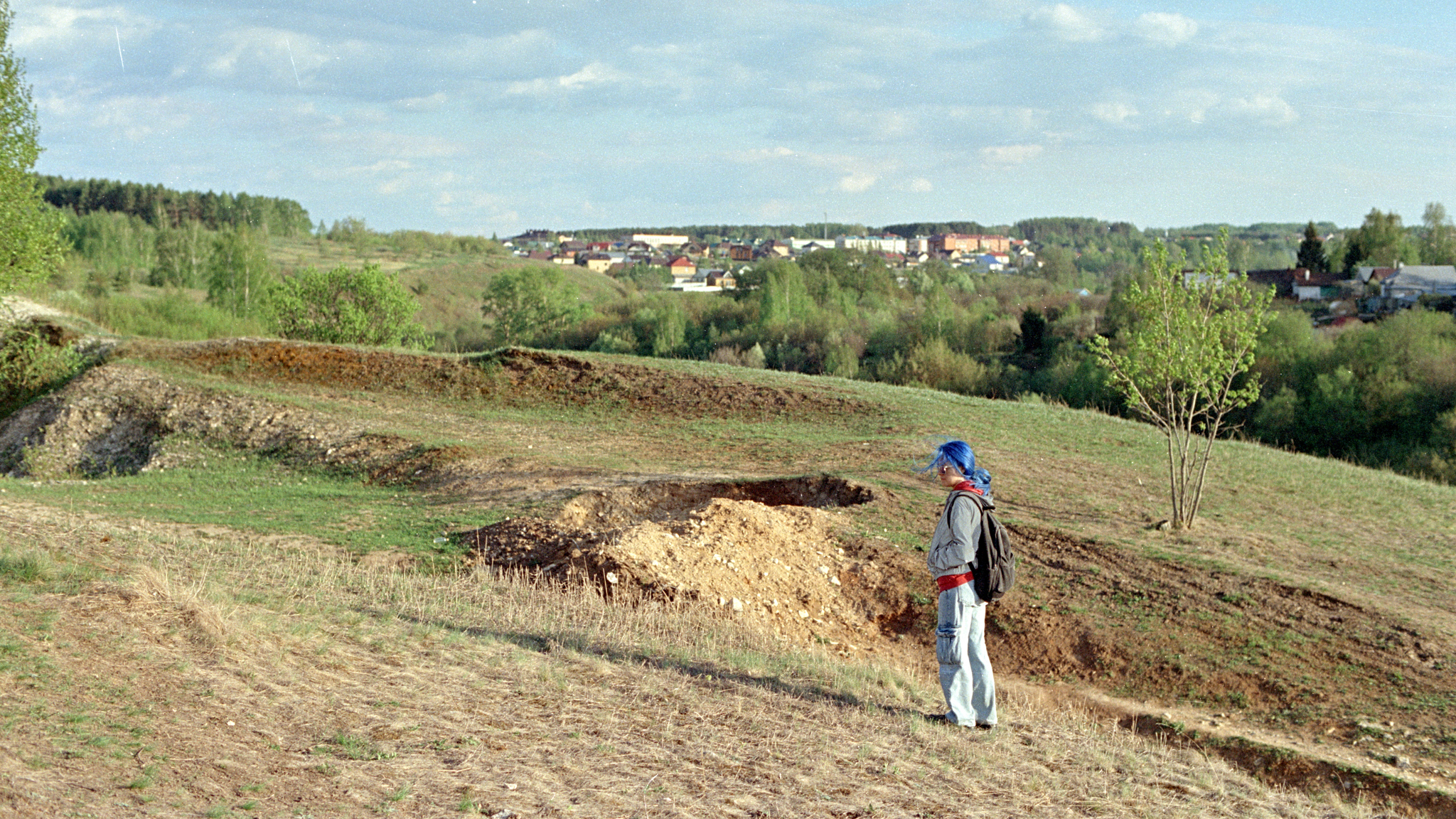 Pastoral - My, The photo, Street photography, Nikon, Nature, Film cameras, Film, Kodak, Longpost