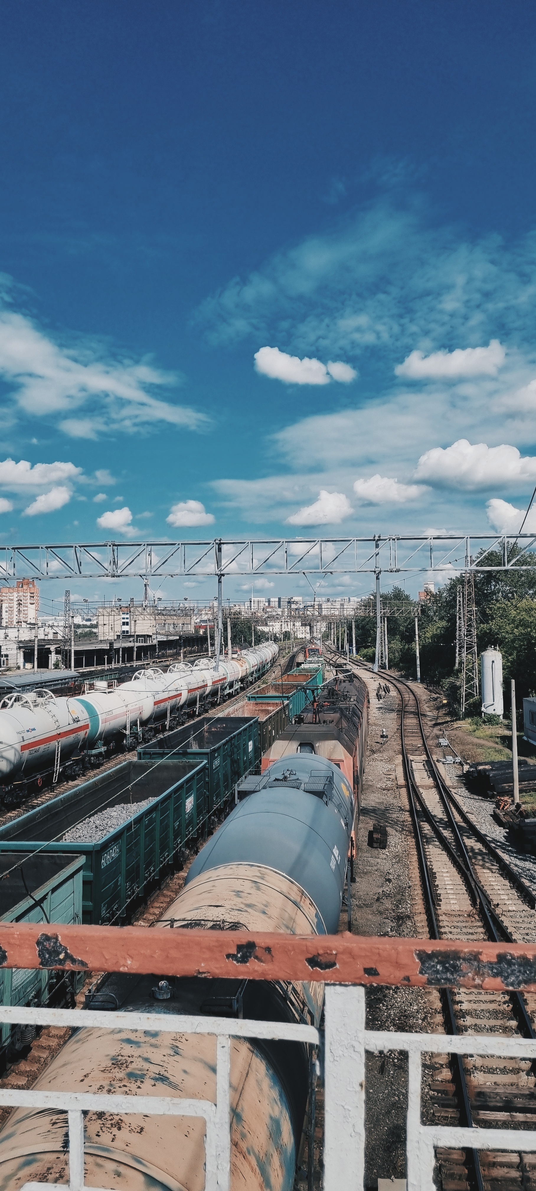 Trains and love - My, A train, beauty, Freight train, Longpost