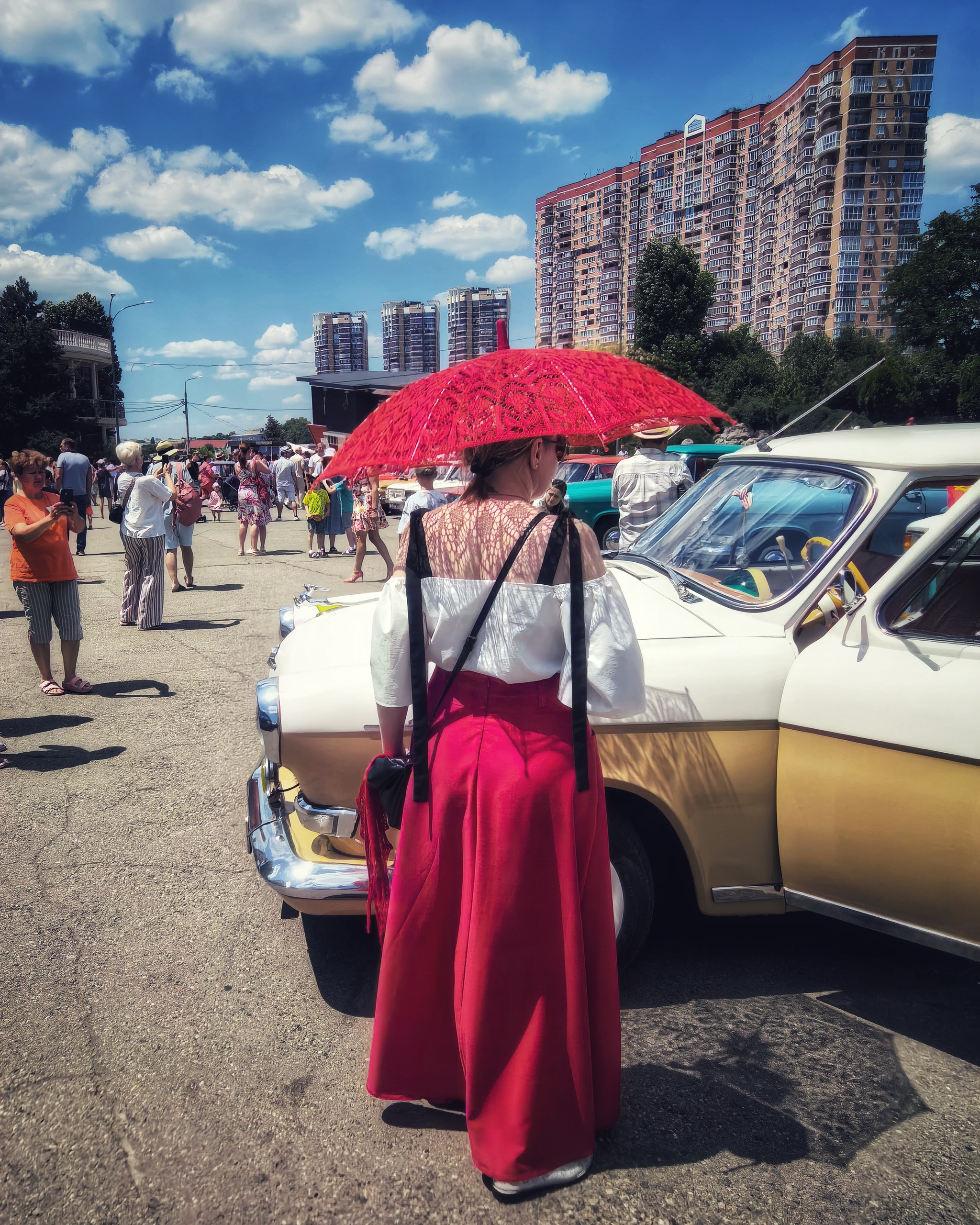 Retro exhibition - My, Retro car, Retro, Made in USSR, Mobile photography, Automotive classic, Longpost