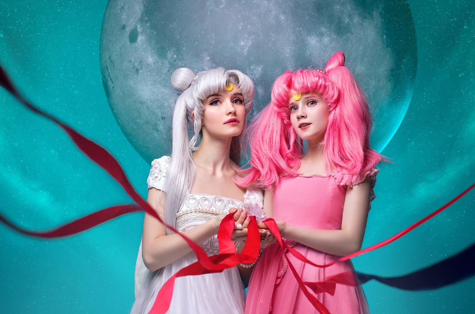 Usagi and Chibiusa's birthday - My, Sailor Moon, Cosplay, Longpost, The photo