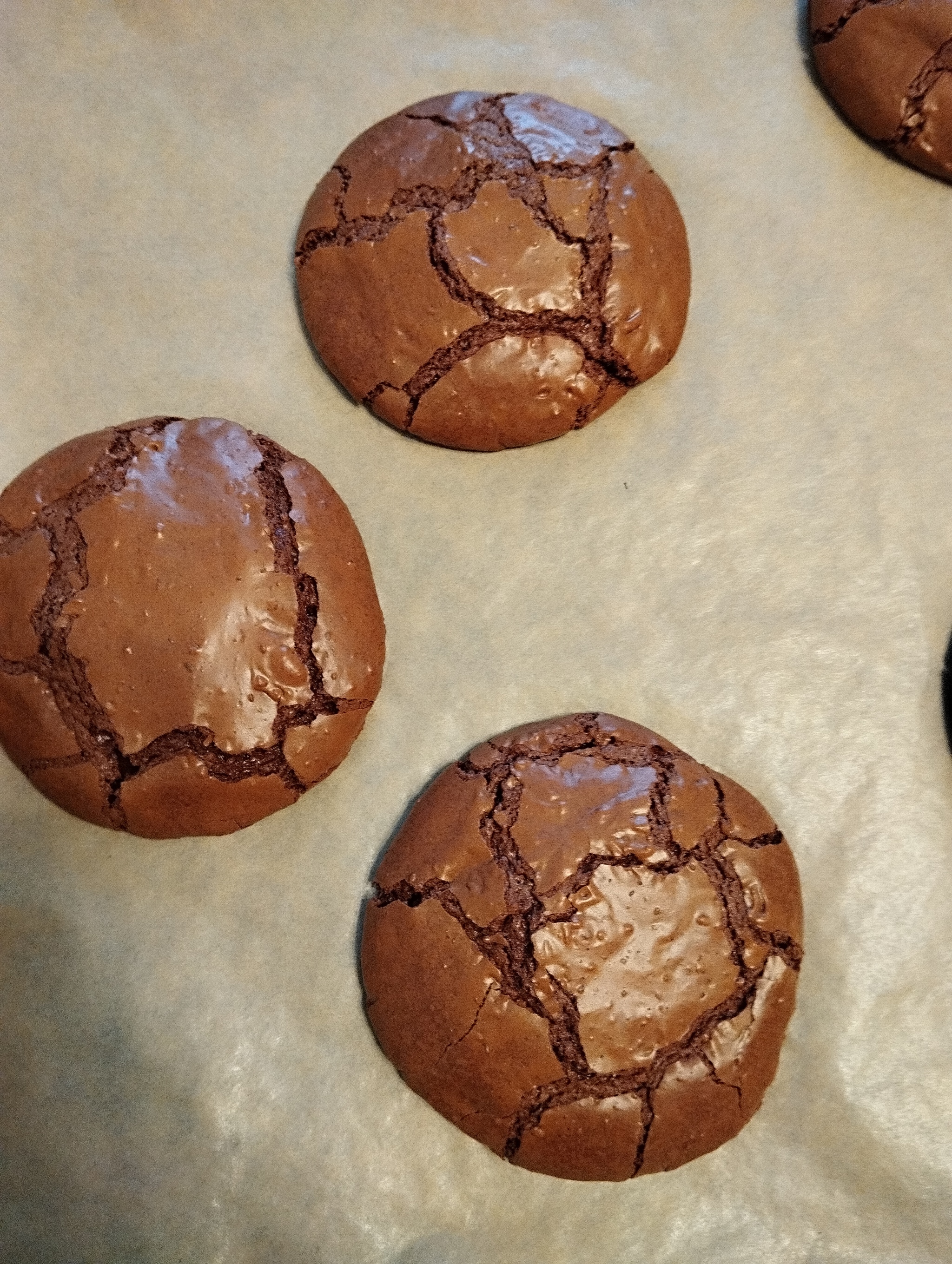 Brownie cookies - My, Dessert, Bakery products, Recipe, Sweets, Cookies, Brownie, Chocolate, Longpost