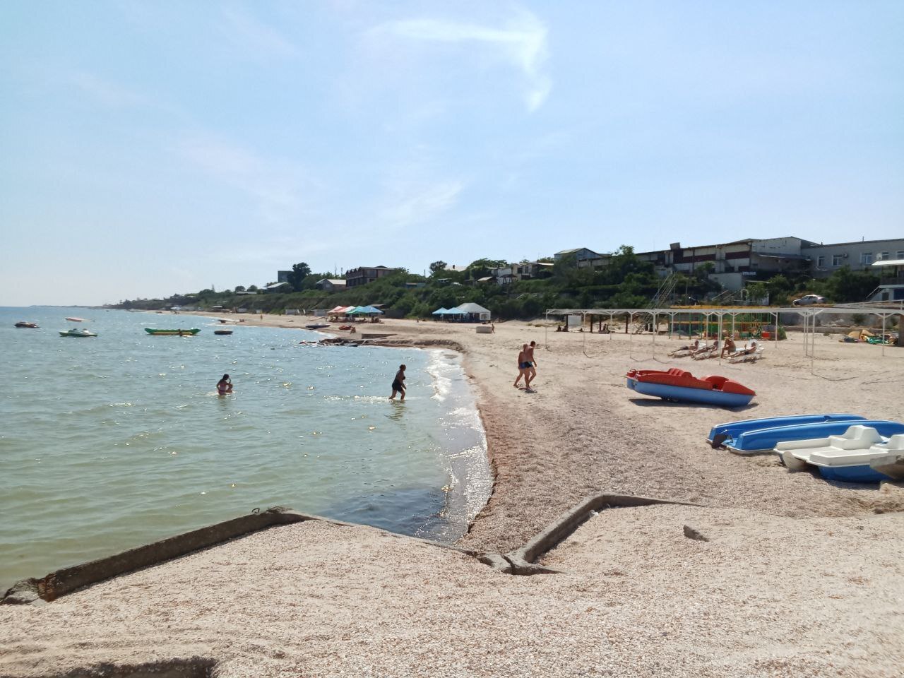 Walk along the beach of the Azov Sea - My, Sea, Beach, Zaporizhzhia, Longpost