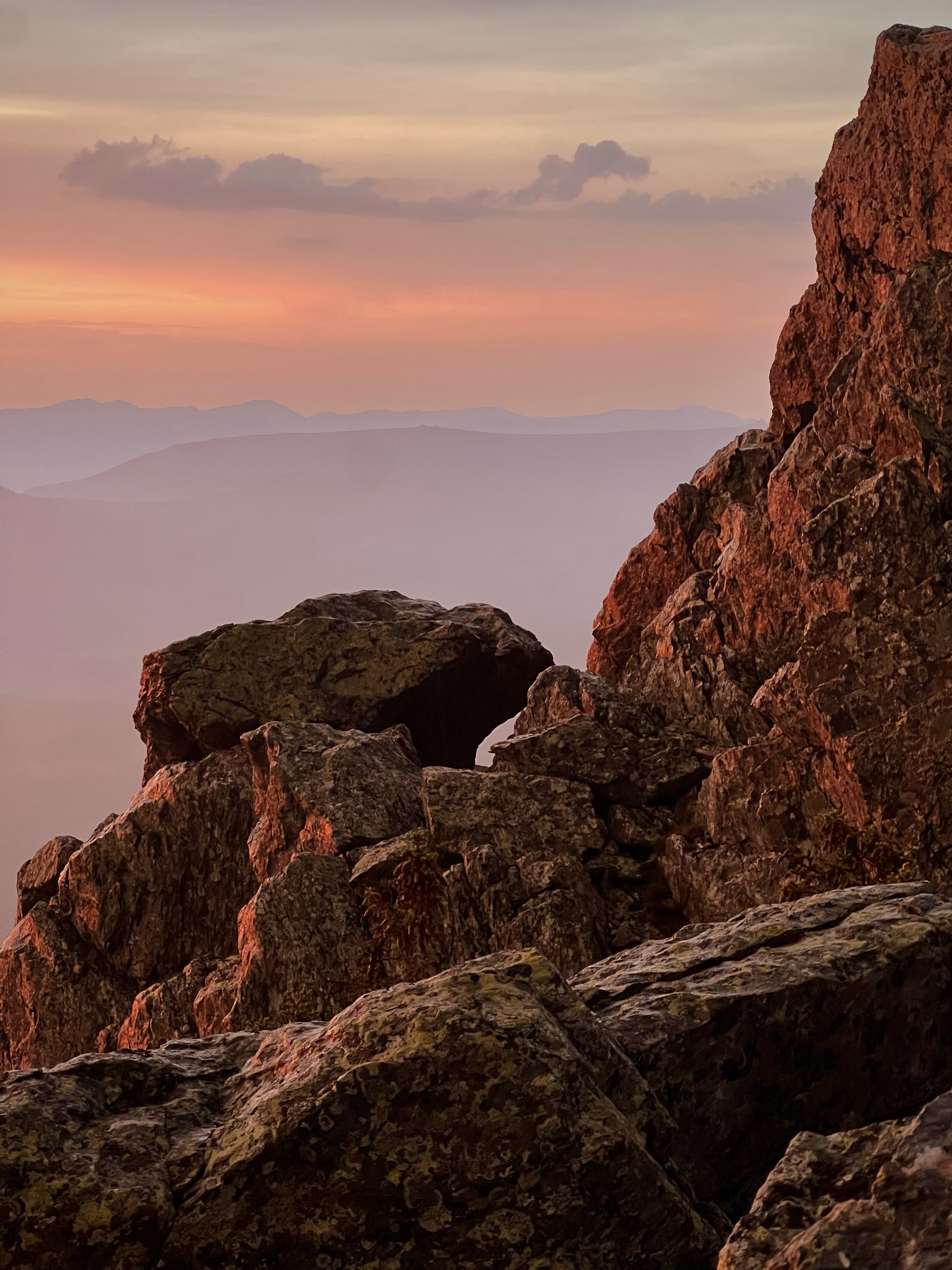 Have you seen the sunset in a thunderstorm? - My, Travel across Russia, Southern Urals, Ural mountains, The photo, Sunset, Sunrises and sunsets, Mountain tourism, Hike, The rocks, Longpost