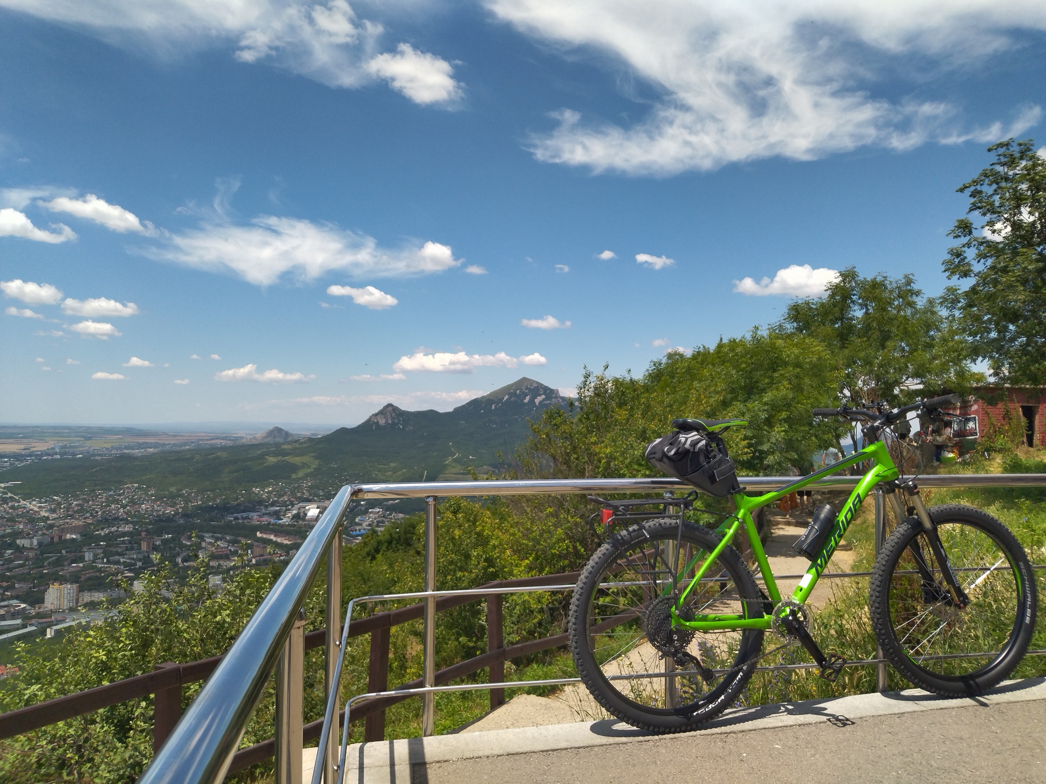 Pyatigorsk/Mashuk/Bicycle - My, A bike, Caucasian Mineral Waters, Caucasus mountains, Tourism, Sport