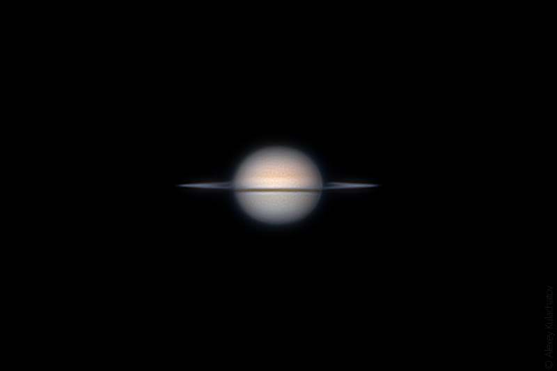 The season for photographing Saturn has opened - My, Astrophoto, Astronomy, Saturn