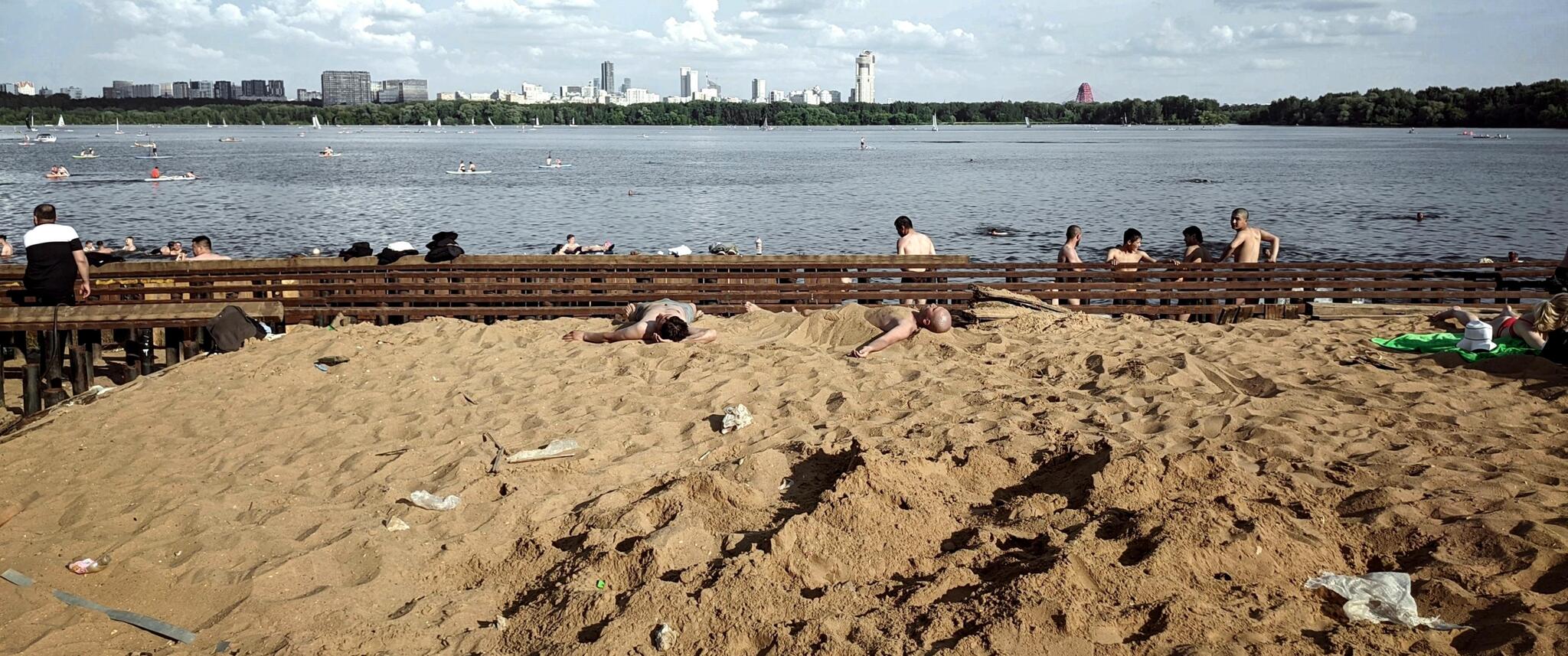 Пляж - Моё, Москва, Строгино, Отдых на природе