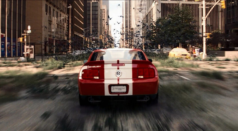 Movie cars: Ford Shelby GT500 from I Am Legend - Hollywood, Film and TV series news, Scenario, Actors and actresses, I advise you to look, Auto, Car, Motorists, Transport, Ford, Movie review, Car history, Useful, Movie history, Professional shooting, Informative, How is it done, Movie heroes, Success, Movies, Longpost