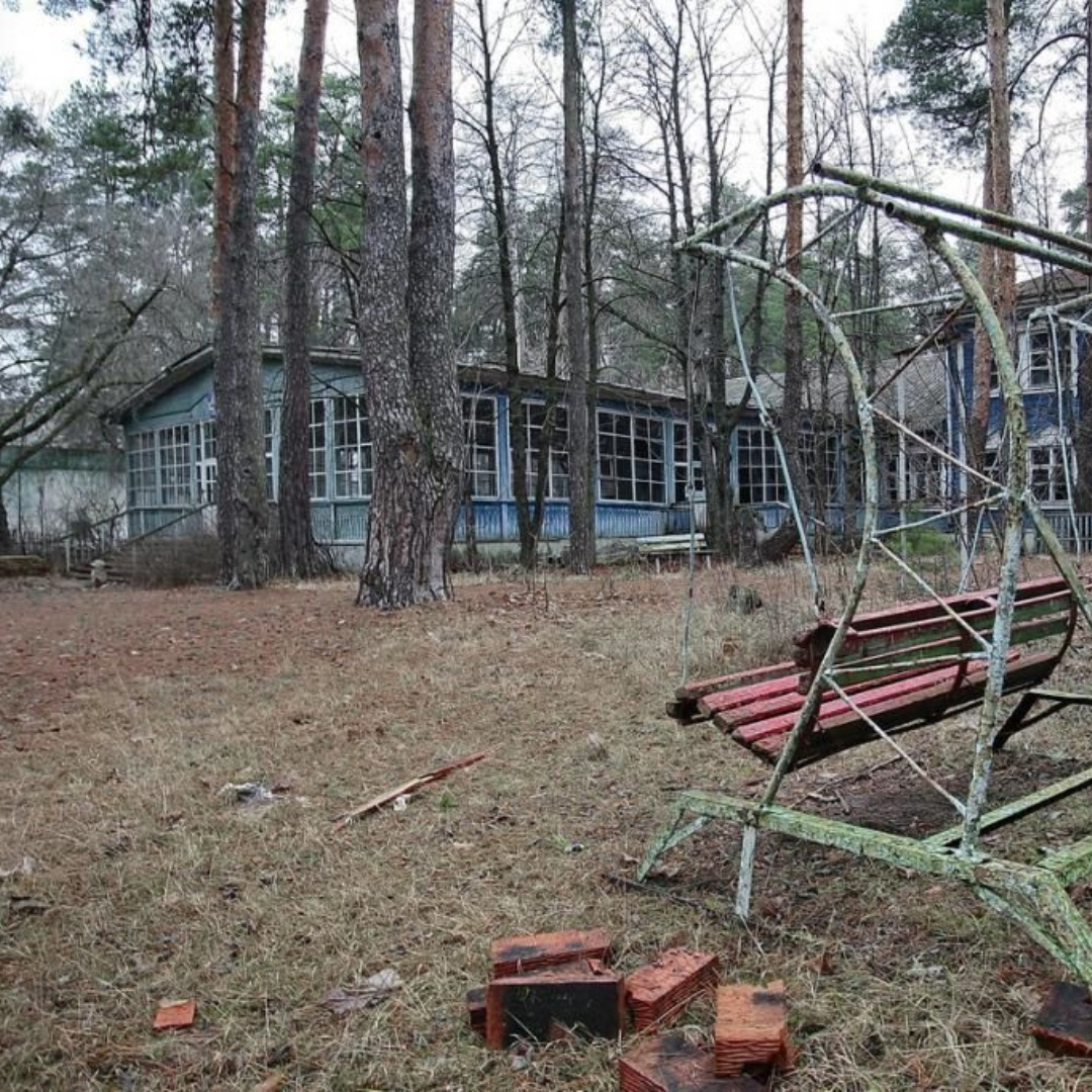 Заброшенный пионерский лагерь Юность в Рязанской области | Пикабу