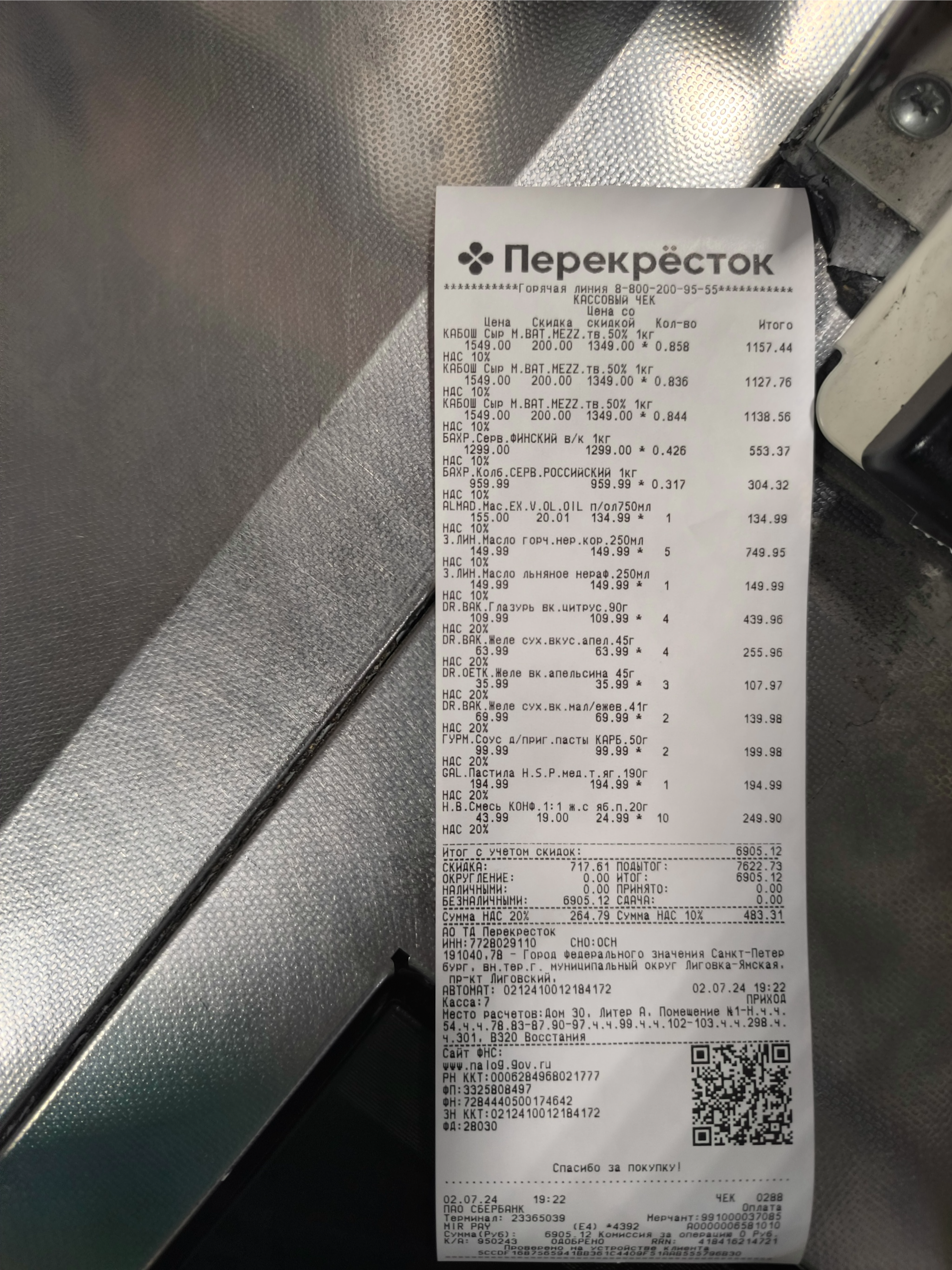 Shopping center Gallery. Regional director of Perekrestok AU?! Trading without DataMatrix, a lot of delays! Rotten supermarket - My, Negative, Consumer rights Protection, Cheating clients, A complaint, Supermarket Perekrestok, Supermarket, Score, Products, Moldy stuff, Purchase, Customer, Rospotrebnadzor, Prosecutor's office, Saint Petersburg, X5 Retail Group, Longpost