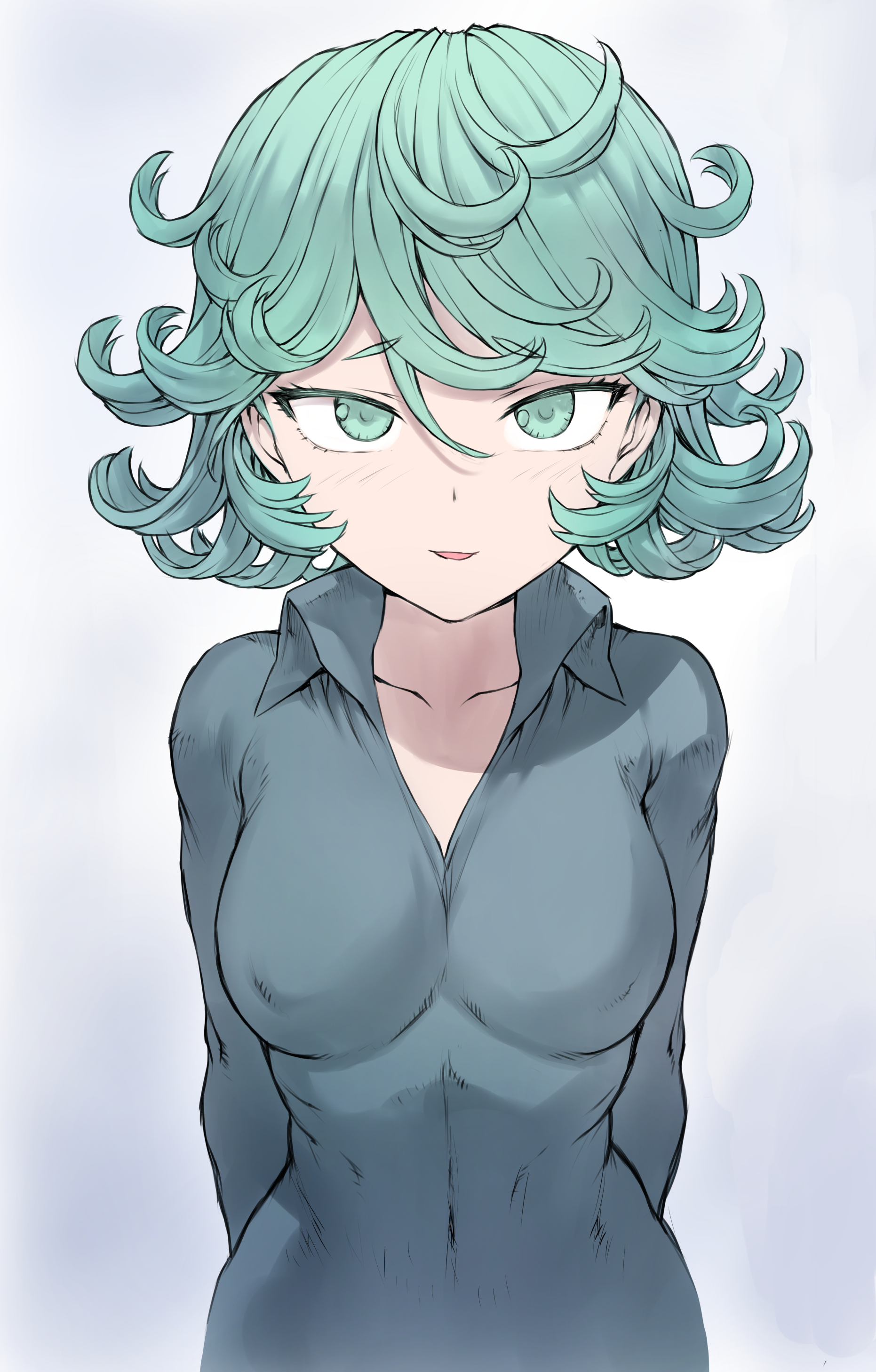 Продолжение поста «Tatsumaki» - Mogudan, Арт, Аниме, Anime Art, Onepunchman, Tatsumaki, Twitter (ссылка), Ответ на пост, Длиннопост