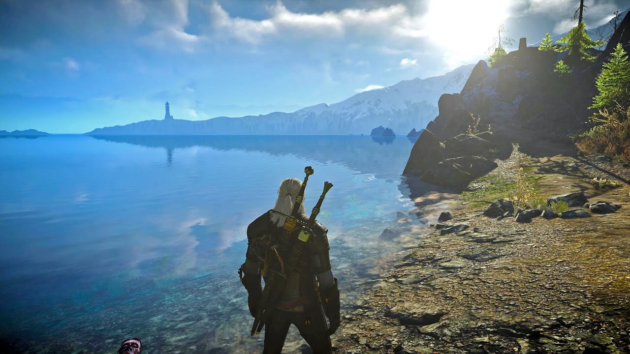 The sea where I can go this summer - Witcher, Computer games, Summer