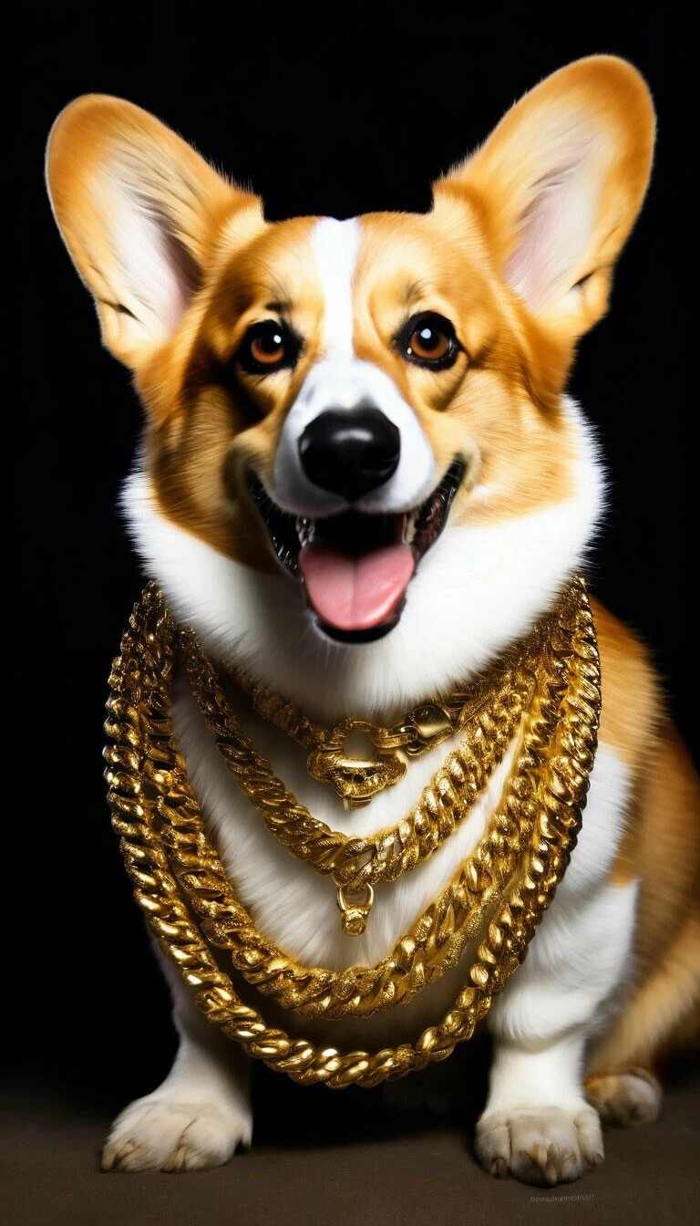 Kangsta shortcakes - My, Survey, Corgi, Dog, Screensaver, Longpost