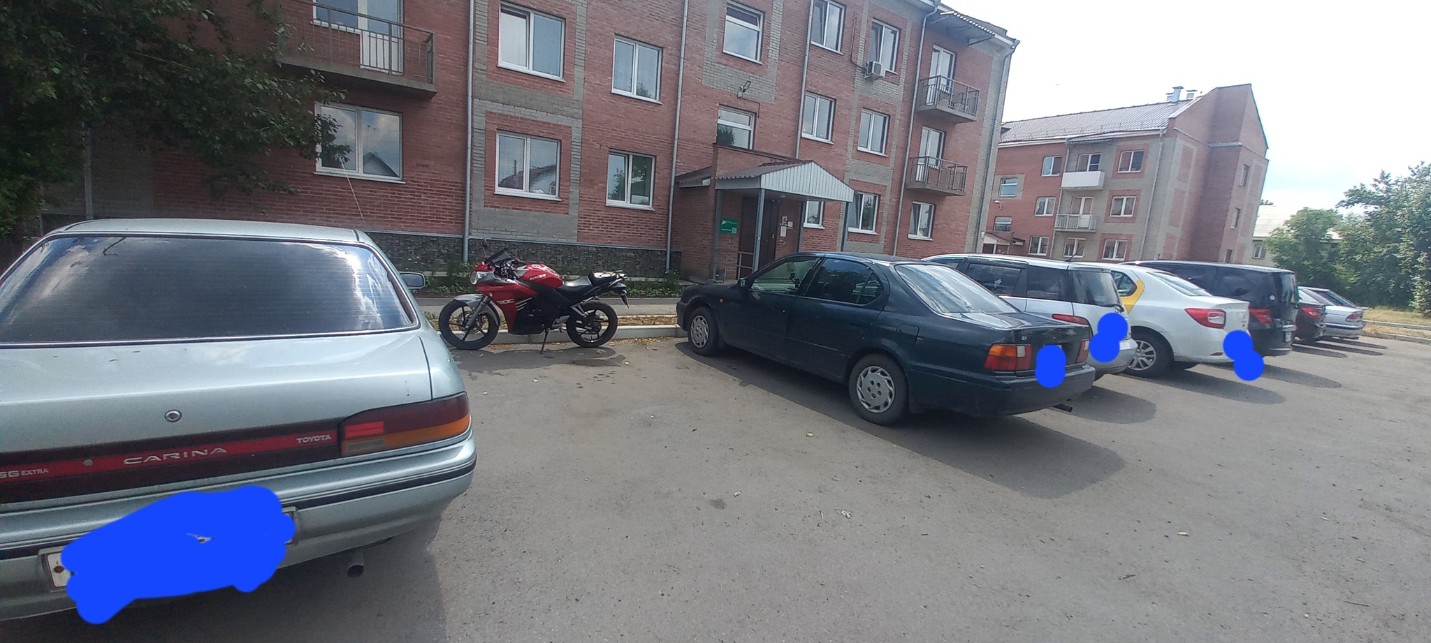 How to park a motorcycle? - My, Неправильная парковка, Violation of traffic rules, Motorcyclists, Longpost