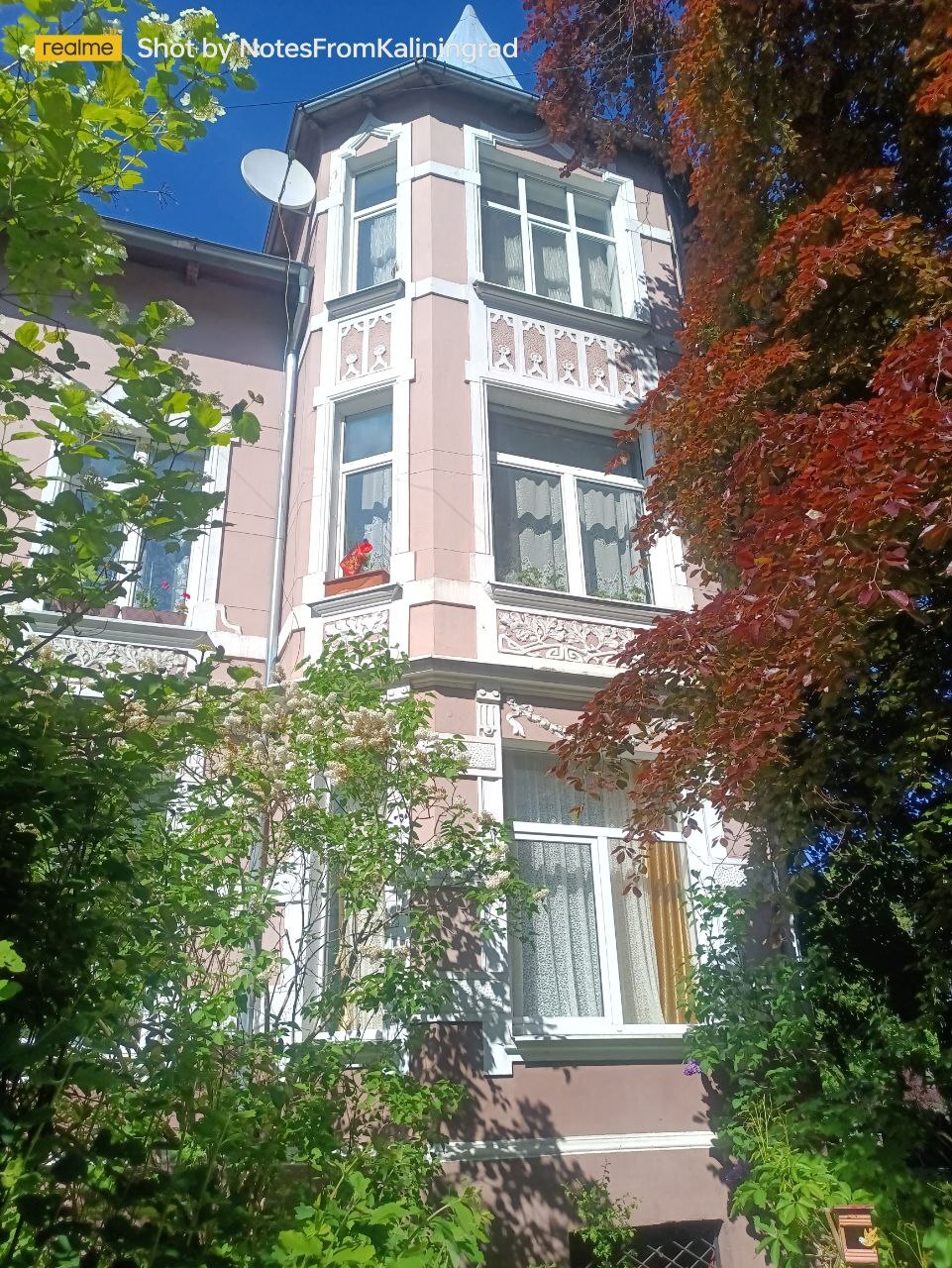 Just a beautiful 100 year old house - My, Kaliningrad, Kaliningrad region, City walk, Street photography, The photo, Architecture, Longpost