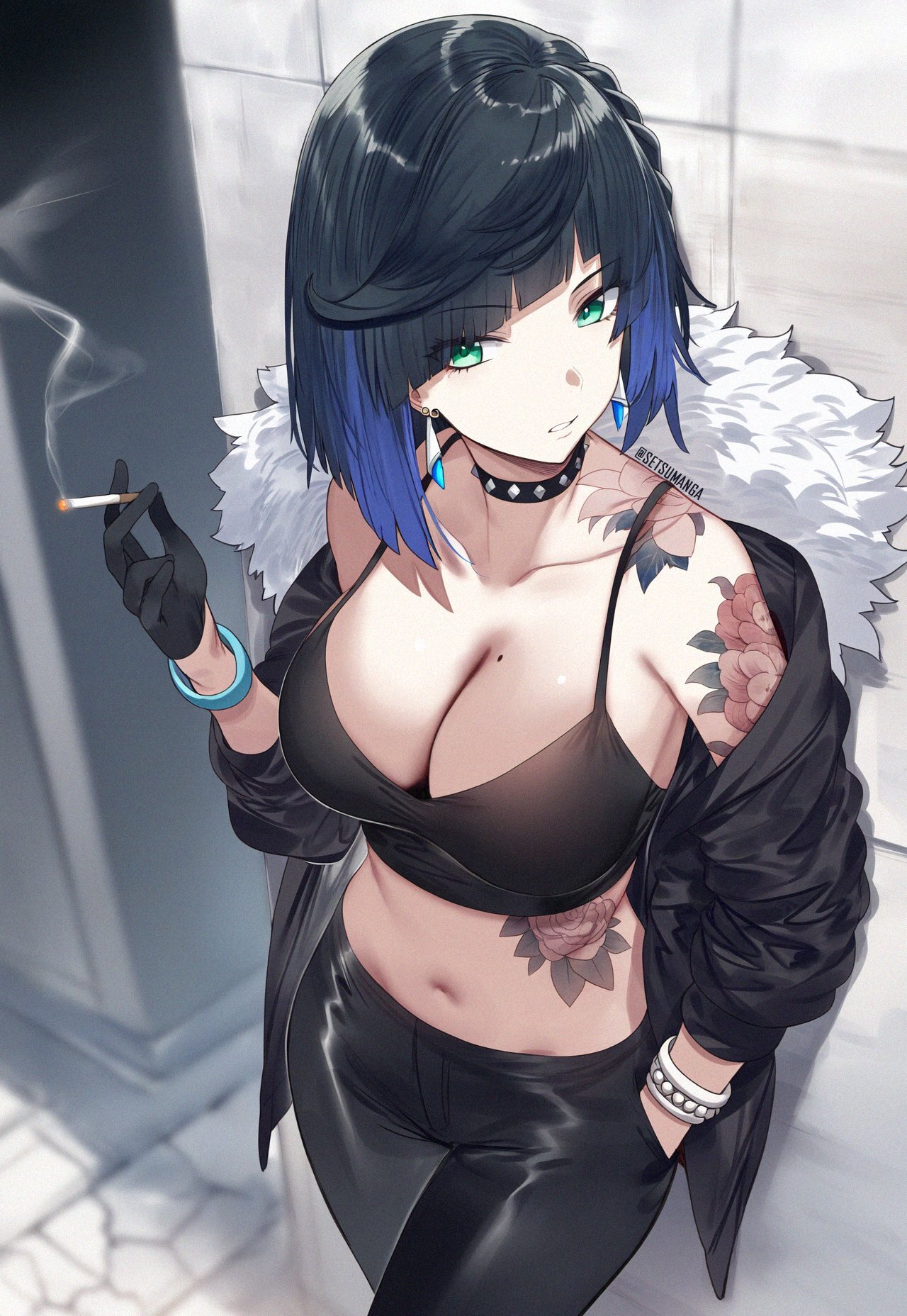 Krutyakhi Impact - Anime art, Anime, Girls, Games, Genshin impact, Raiden Shogun (Genshin Impact), Shenhe (Genshin Impact), Yelan (Genshin Impact), Lumine (Genshin Impact), Tattoo, Longpost, Neural network art