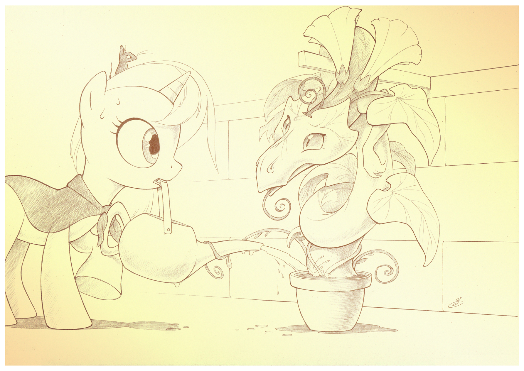 Dragon bush - My little pony, MLP Eri, Sherwoodwhisper