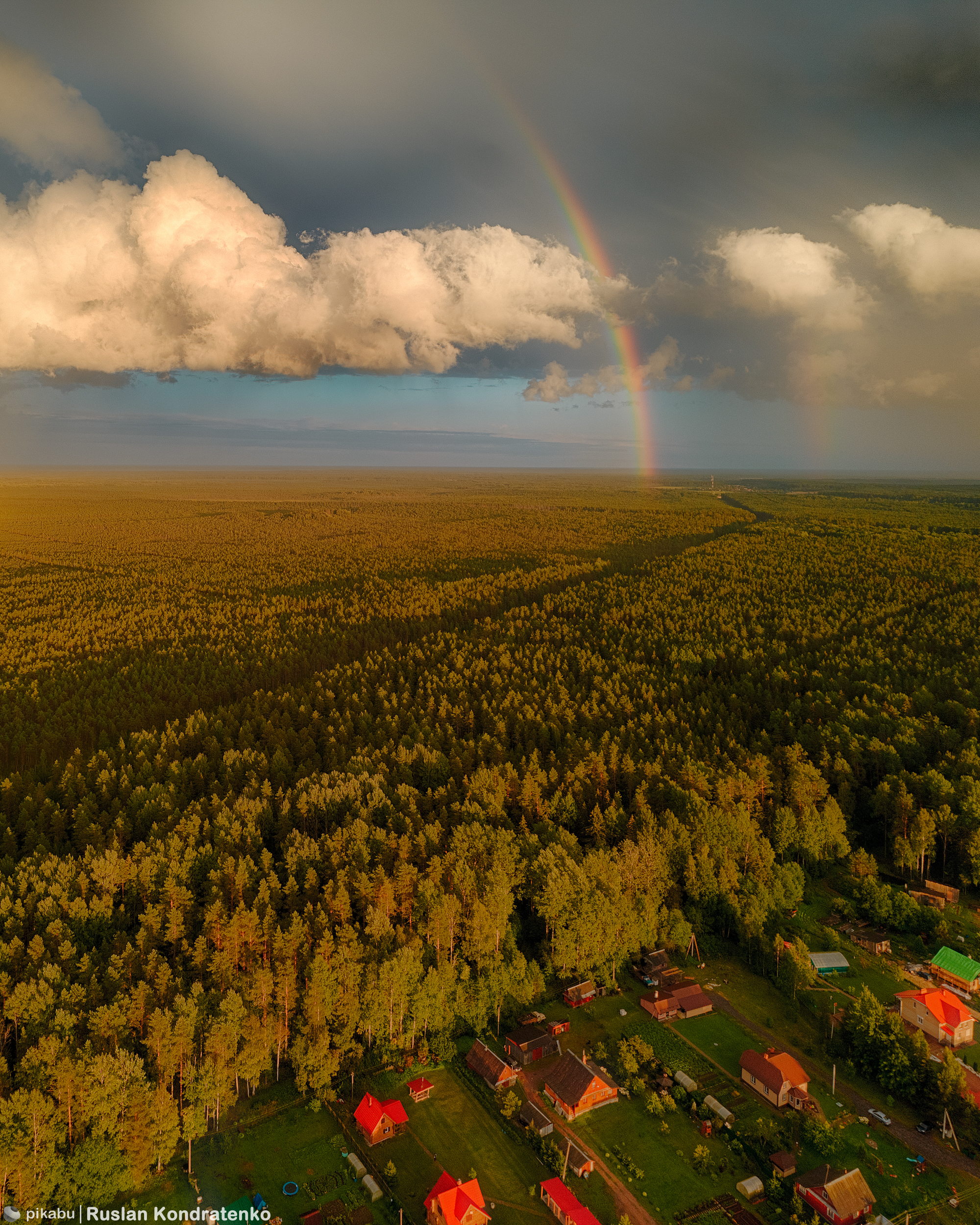 Above the Oredezh River - My, Oredezh, Leningrad region, Aerial photography, Dji, The photo, Longpost