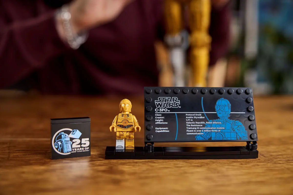 Lego C-3po - c-3po, Star Wars, Lego, Constructor, Longpost, Video, Youtube