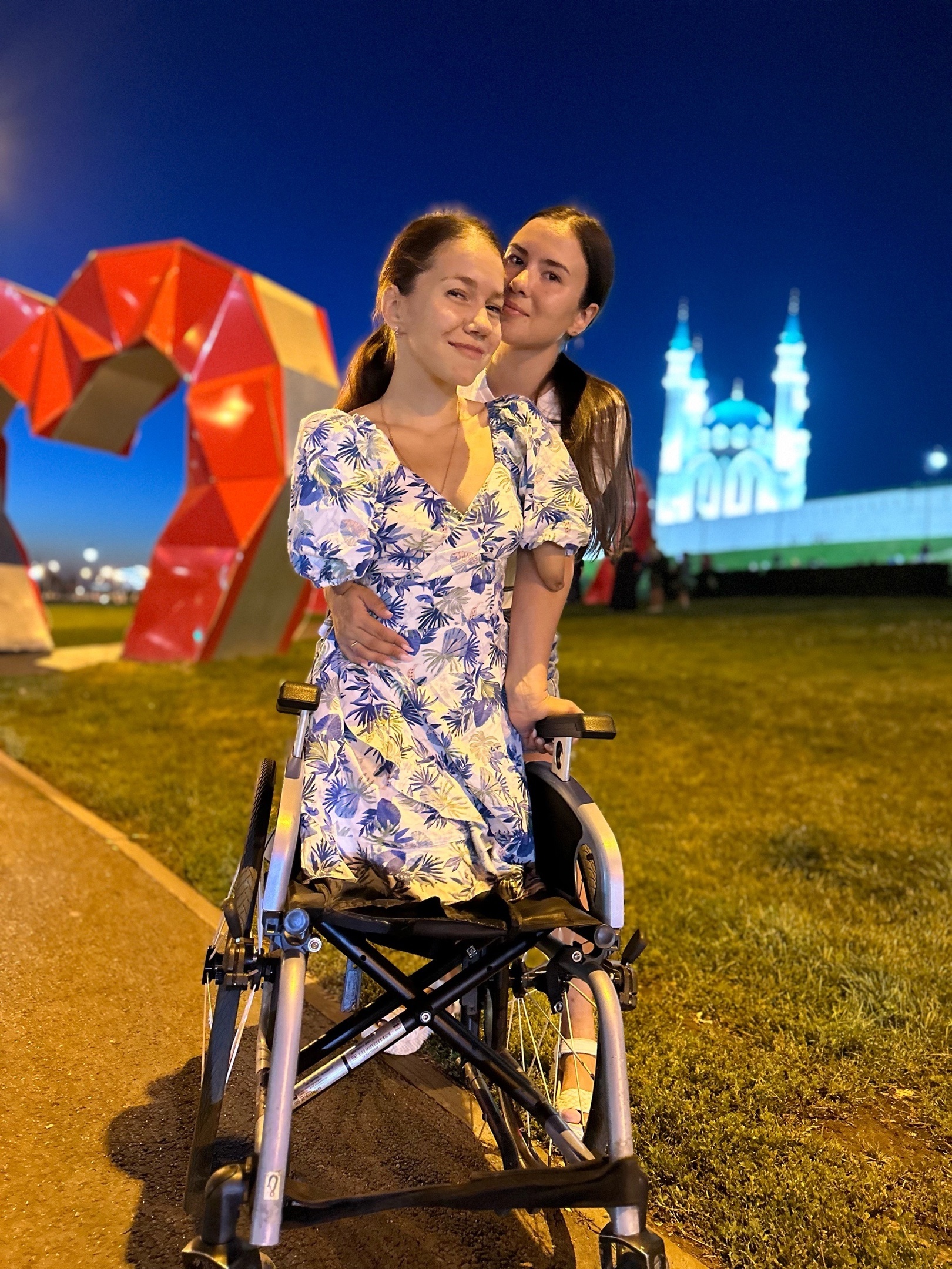 At the beginning of summer, at a forum in North Ossetia, I met an incredibly cool man - My, friendship, Acquaintance, Friends, Vital, Summer, Meeting, Disabled person, Wheelchair Disabled, Mood, Joy