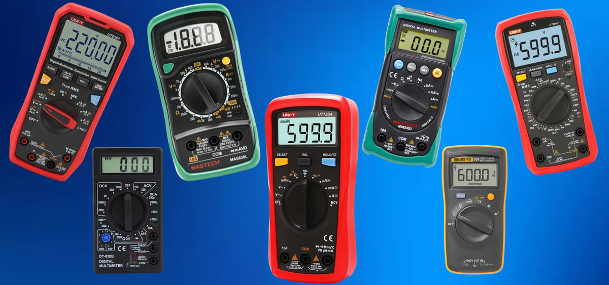 ТОП-7 лучших мультиметров с AliExpress для домашнего использования ...