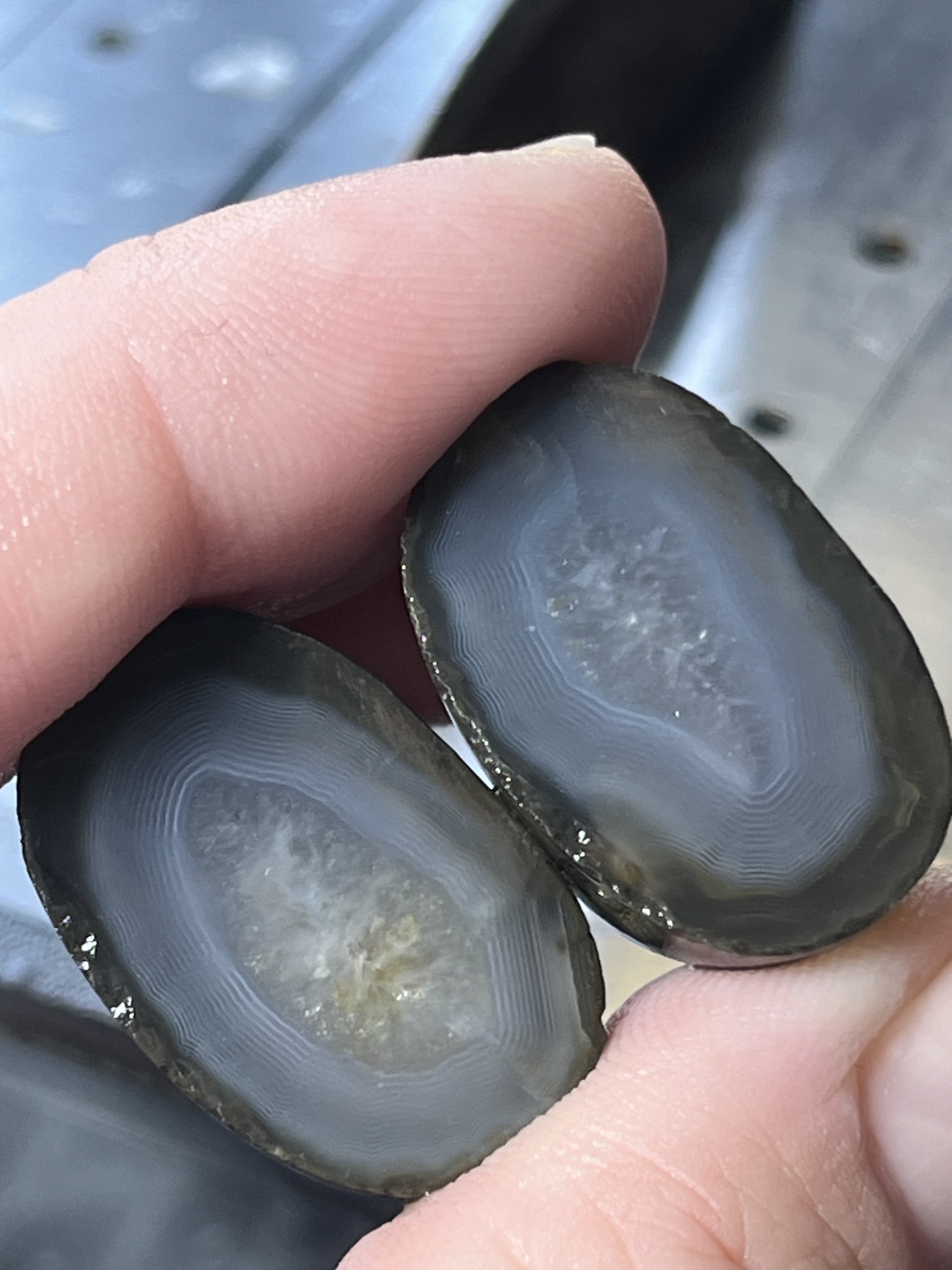 What's inside the stone? We cut and look. Part 4 - My, Agate, Saw cut, Longpost