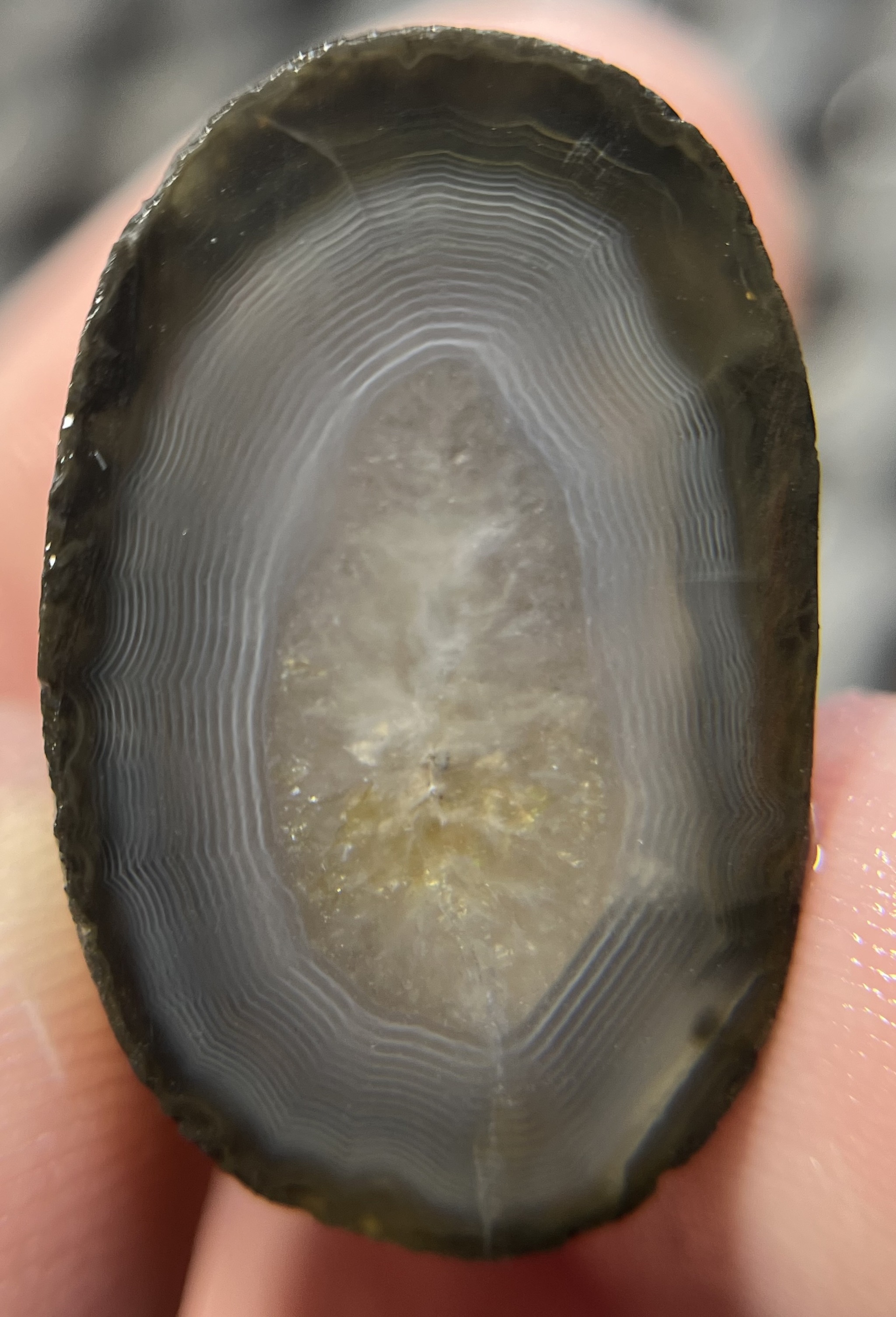 What's inside the stone? We cut and look. Part 4 - My, Agate, Saw cut, Longpost