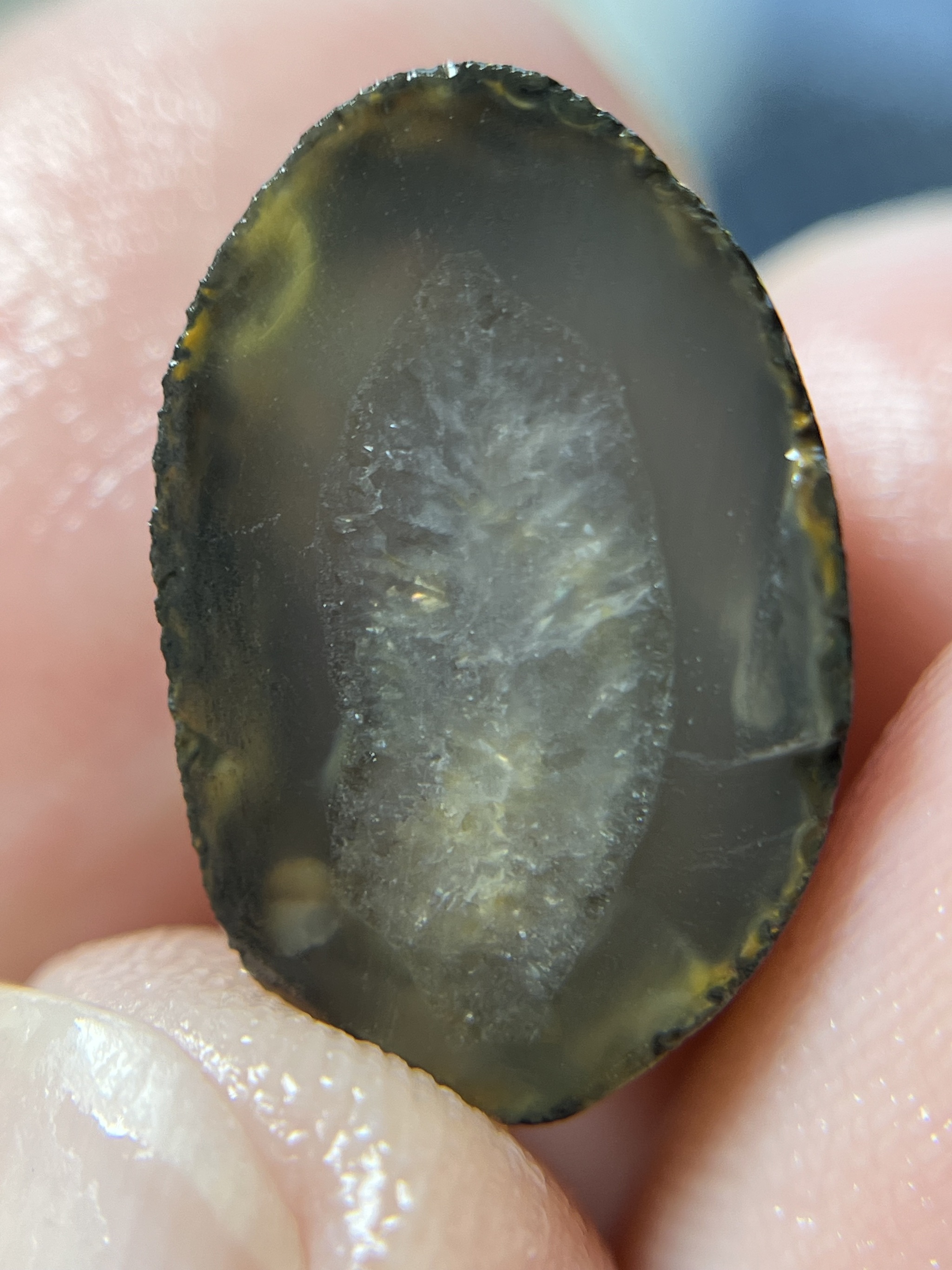 What's inside the stone? We cut and look. Part 4 - My, Agate, Saw cut, Longpost