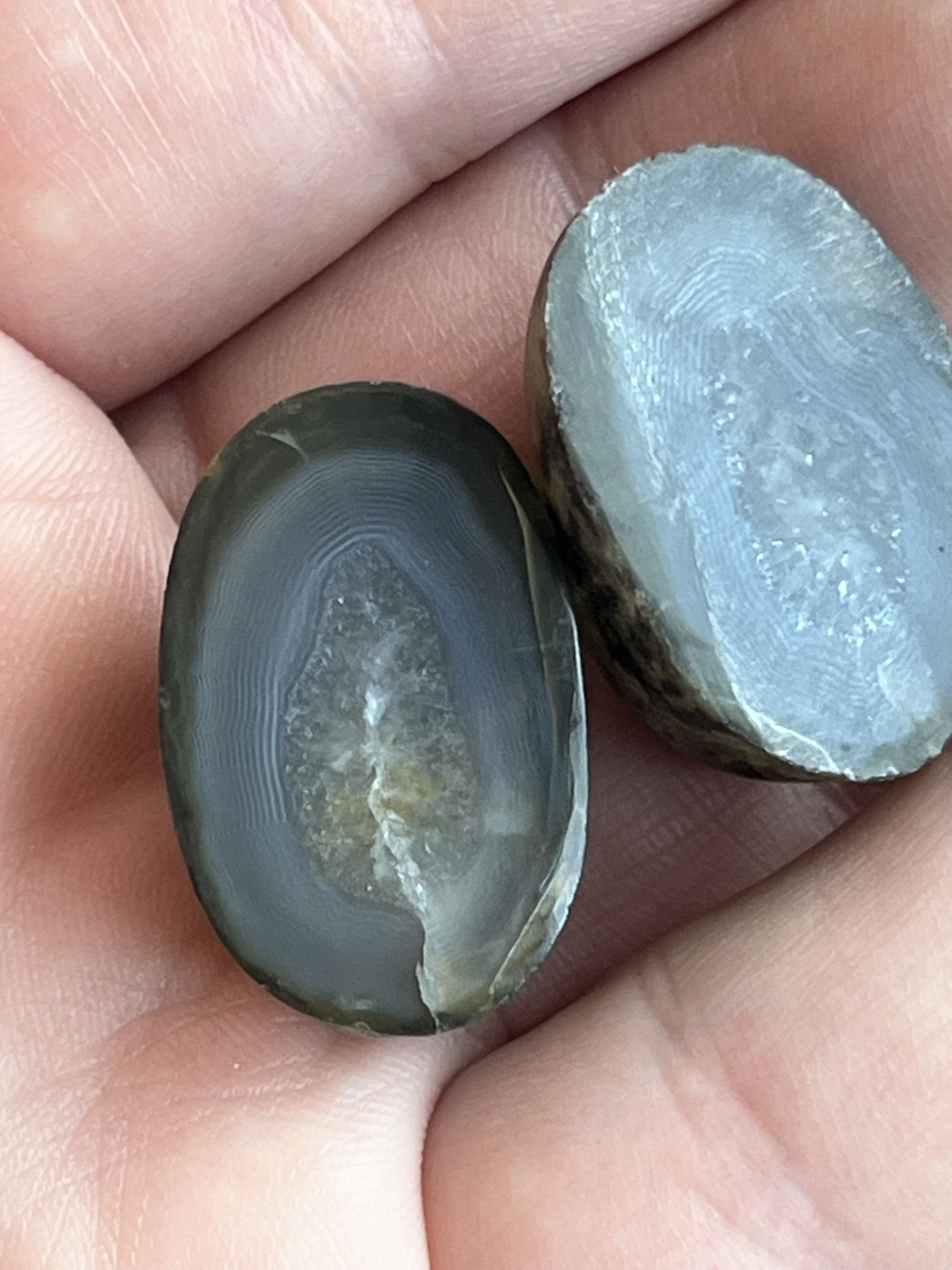 What's inside the stone? We cut and look. Part 4 - My, Agate, Saw cut, Longpost